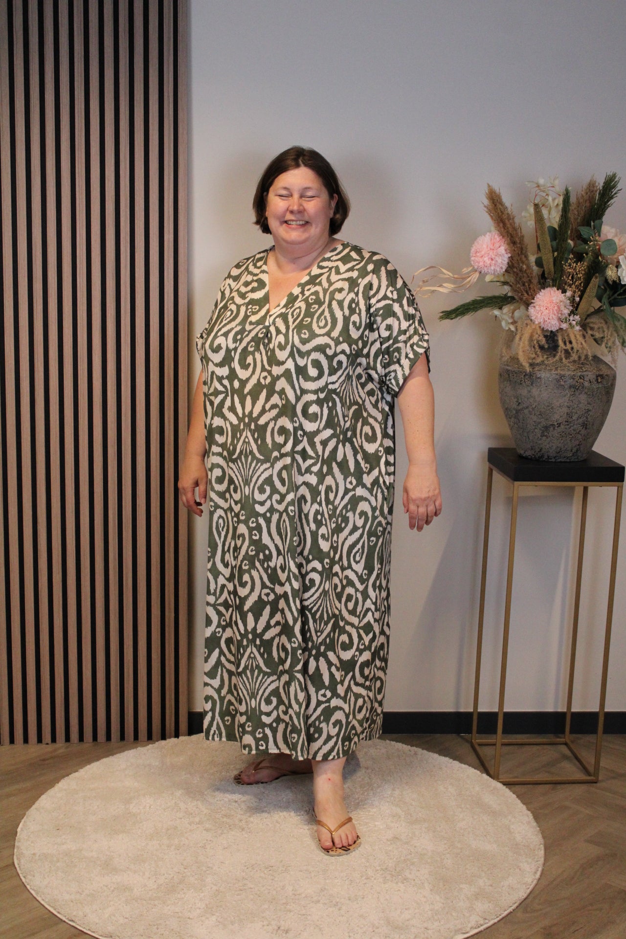 Saphira | Jurk groen