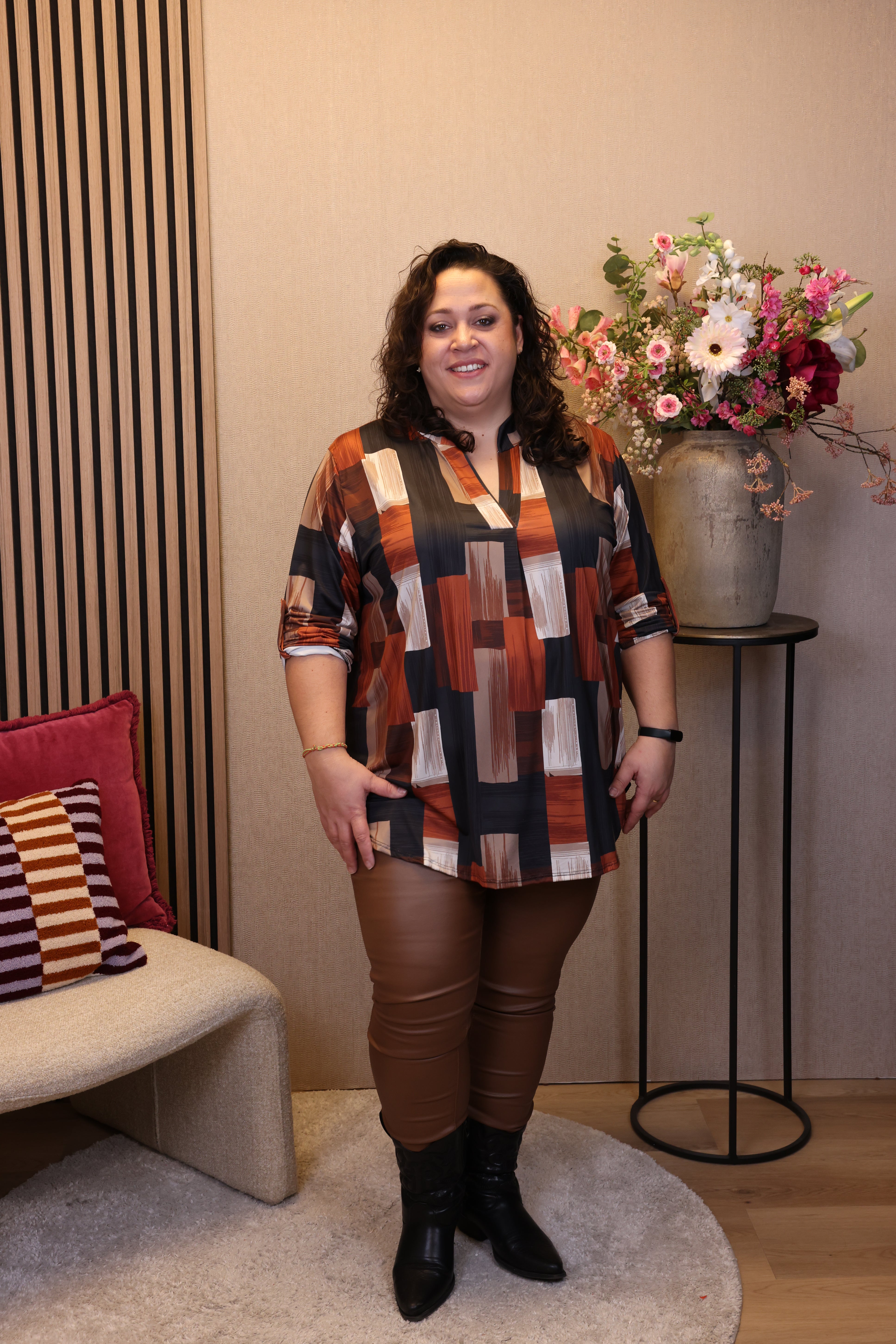 Dione | Blouse zwart