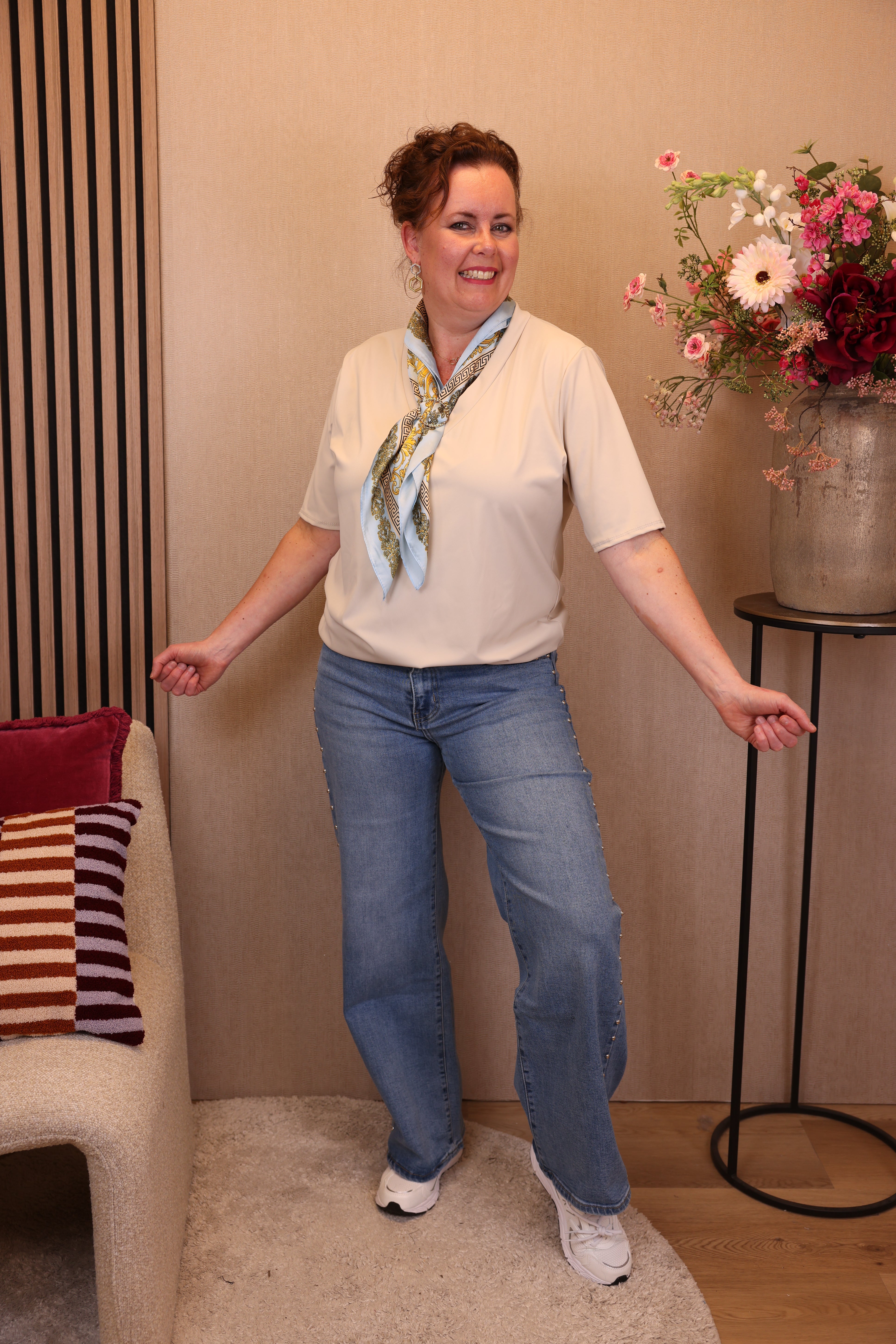 Iefke | Top taupe