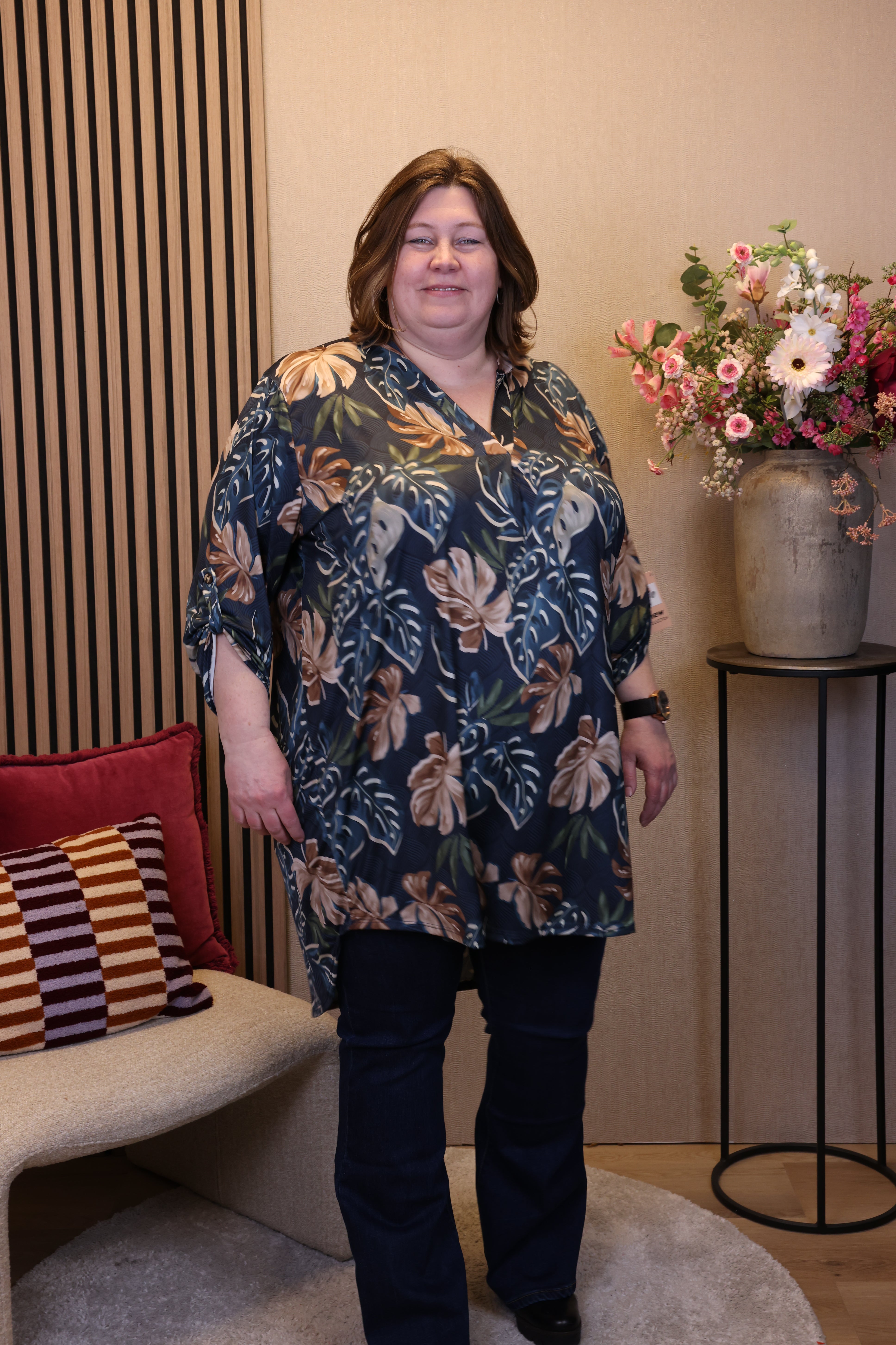 Marian | Tuniek blauw
