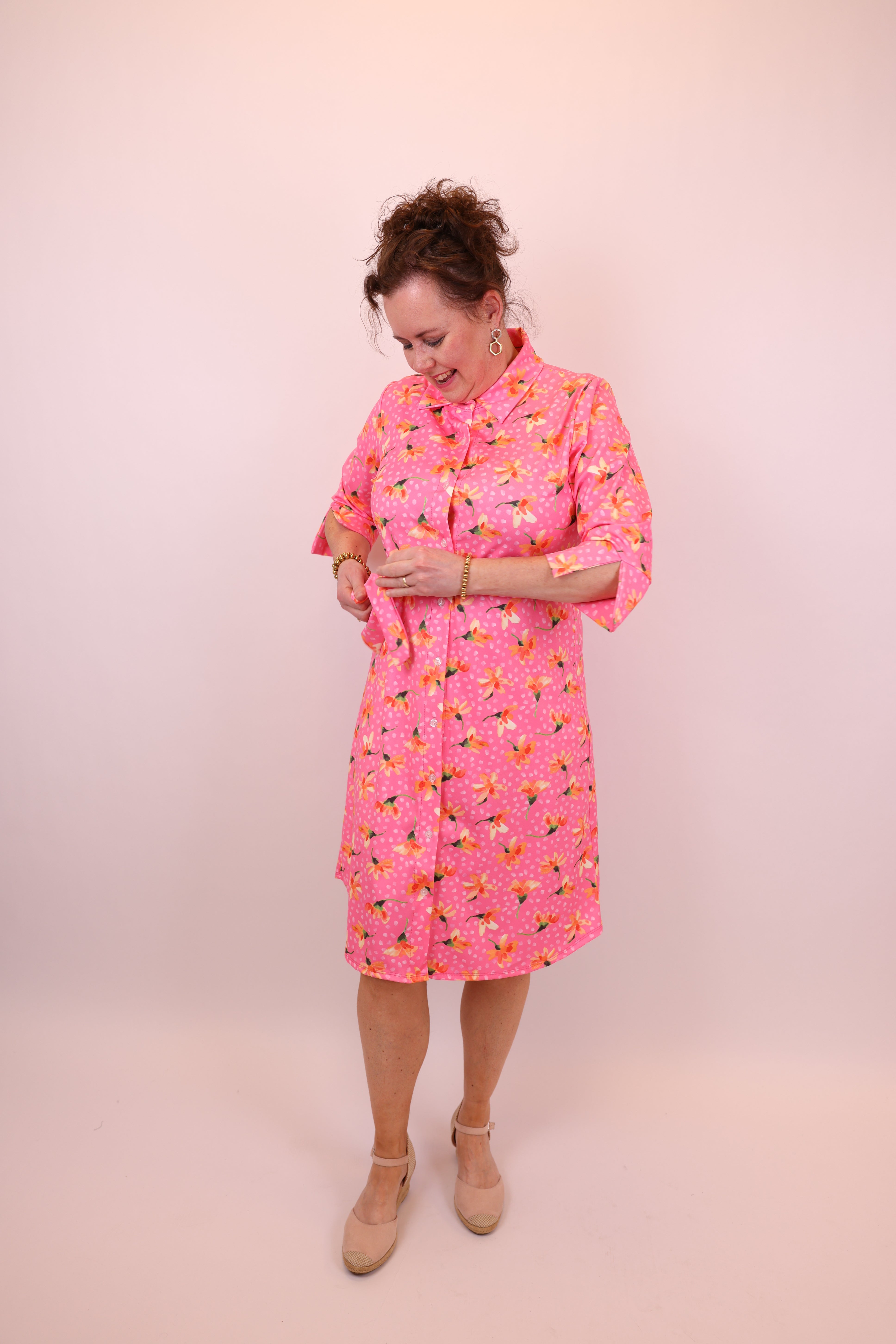 Nola | Jurk roze