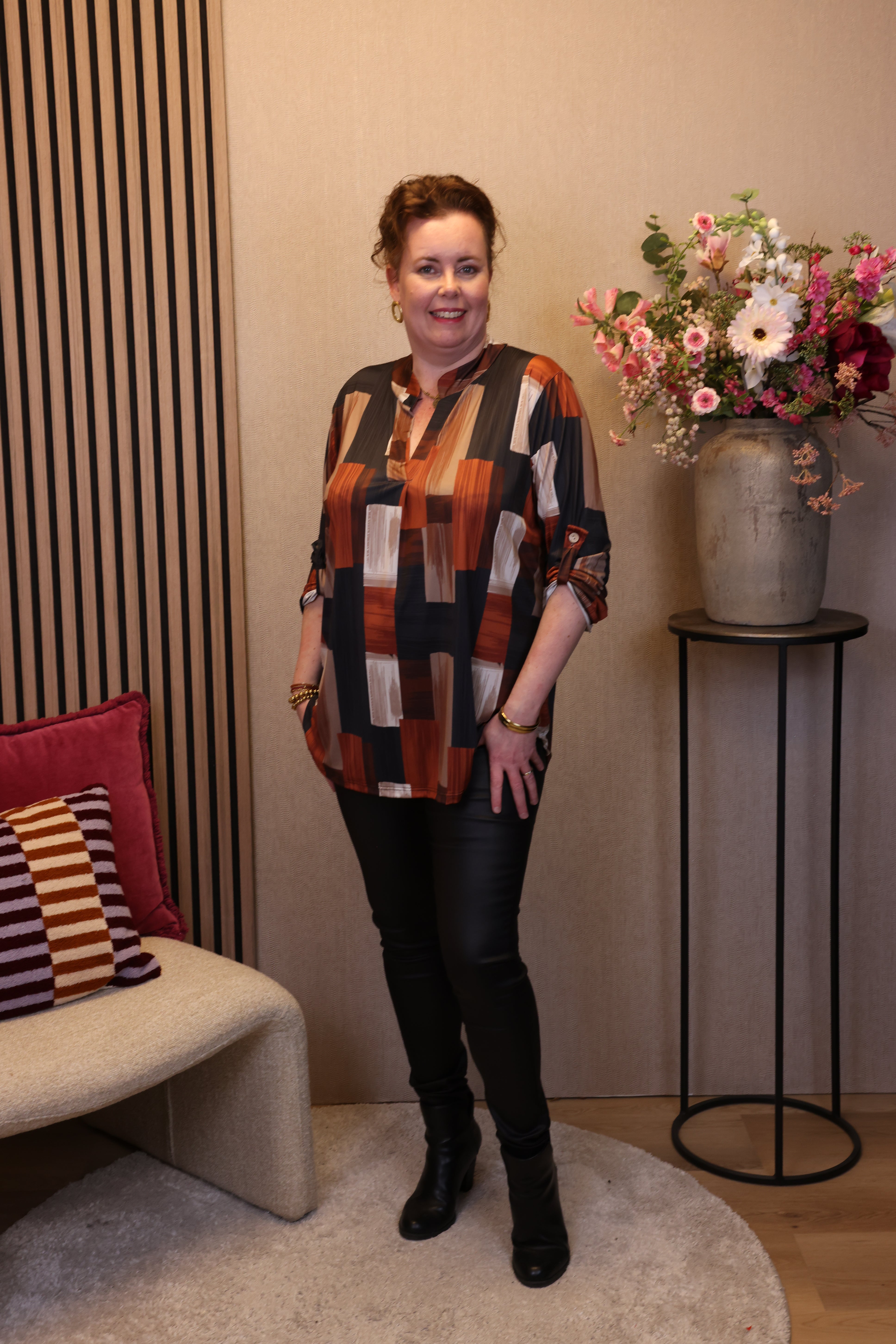 Dione | Blouse zwart