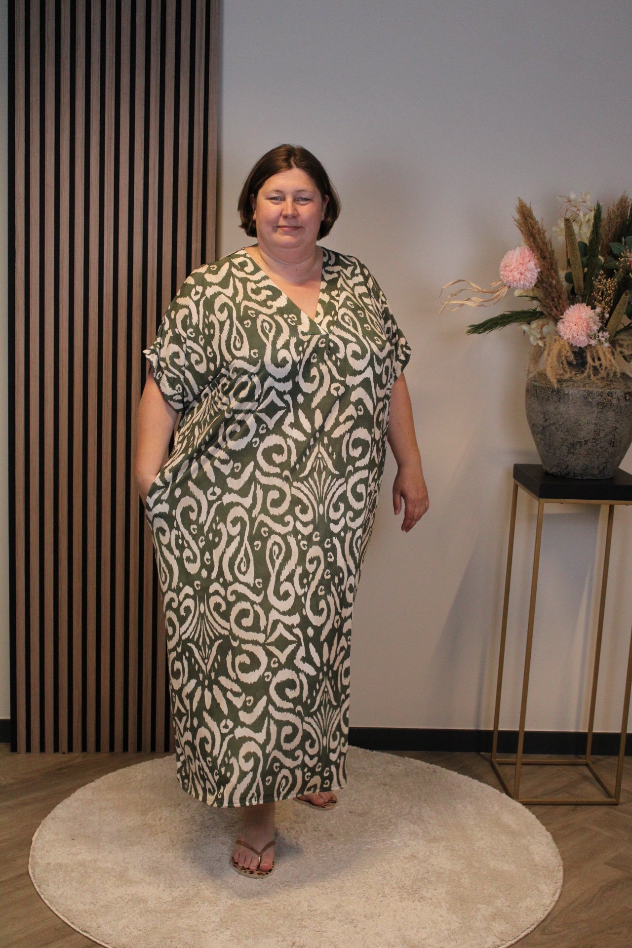 Saphira | Jurk groen