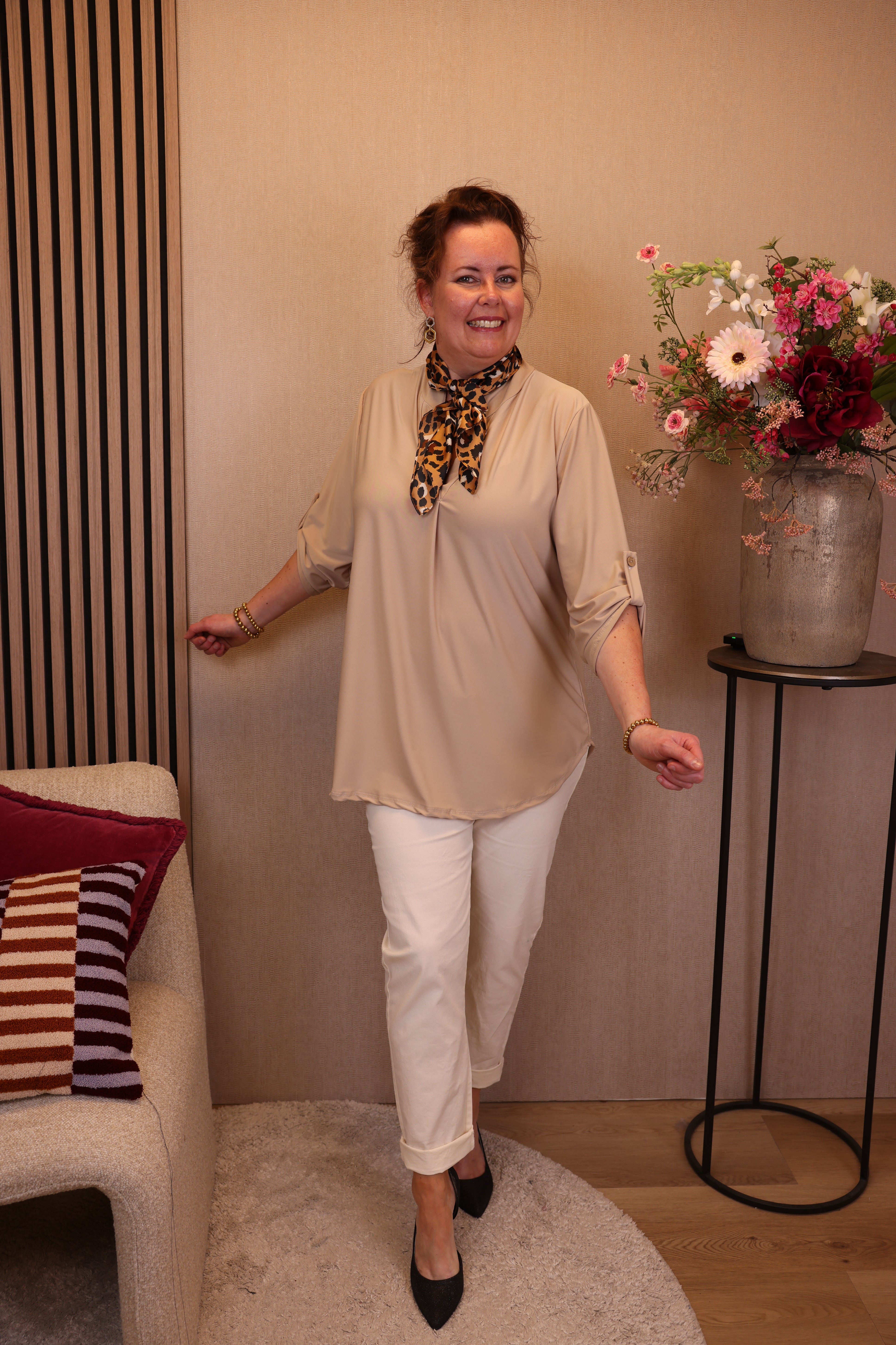 Mara | Blouse beige