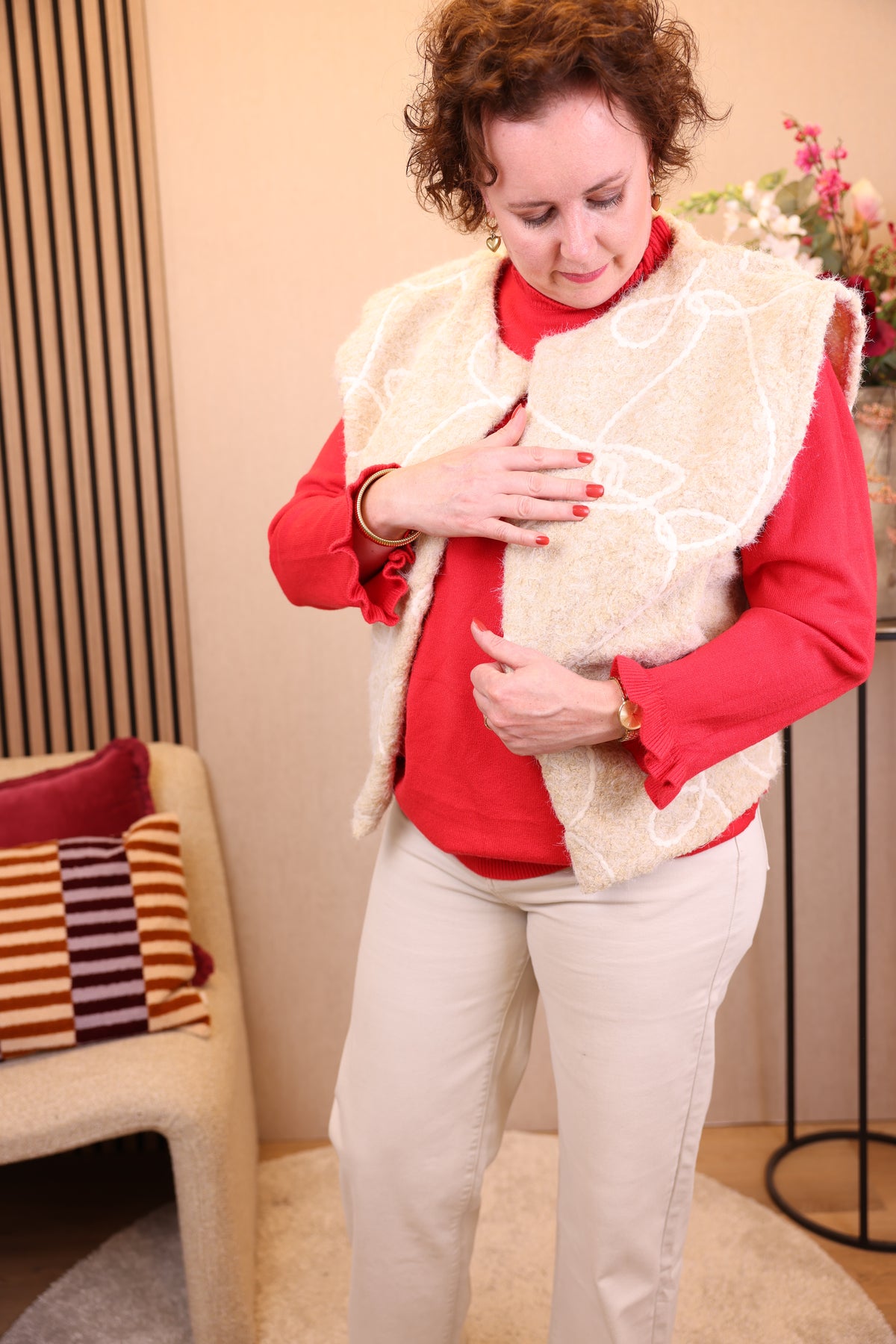 Jet | Gilet beige