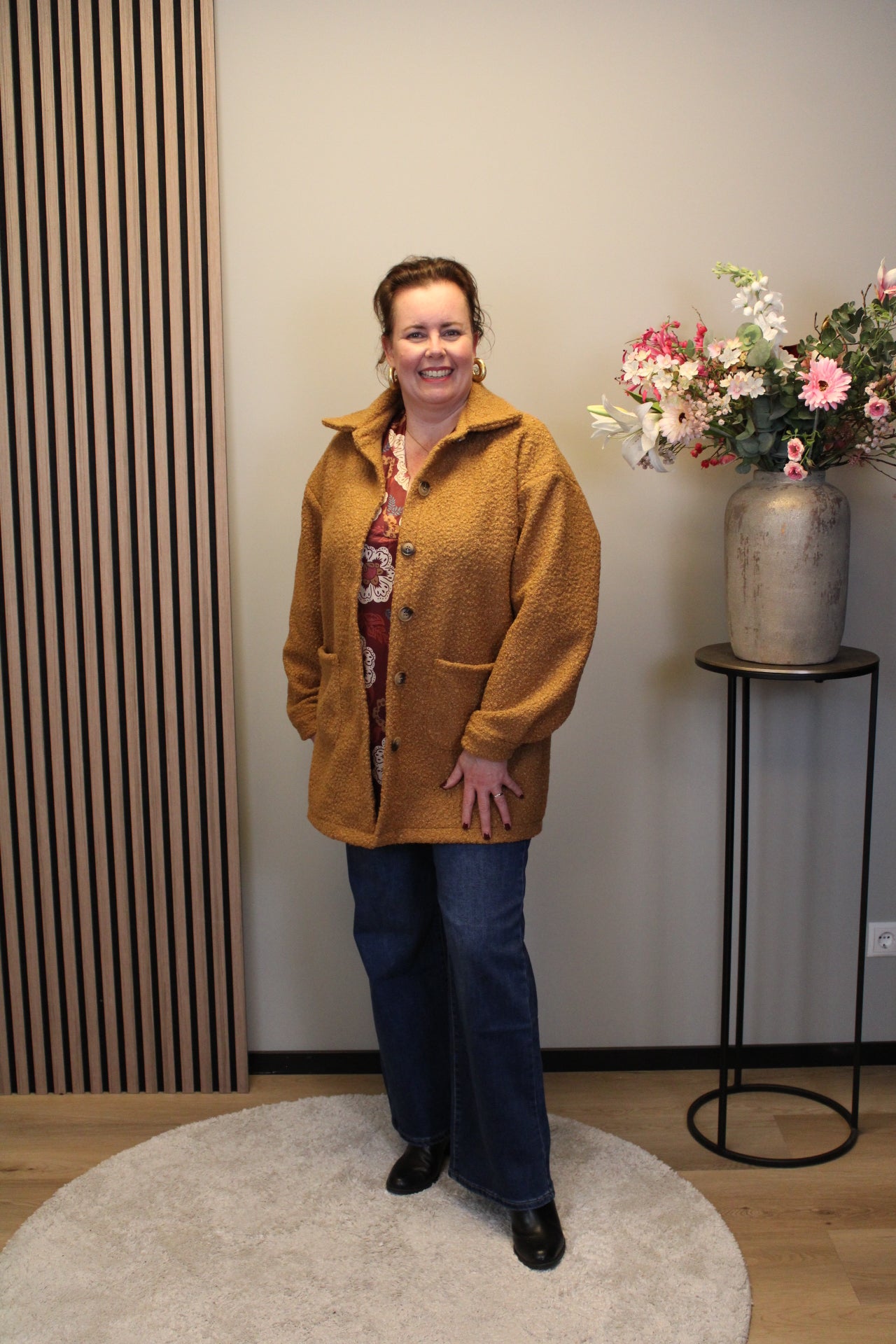 Teddy | Jasje camel 40 t/m 46