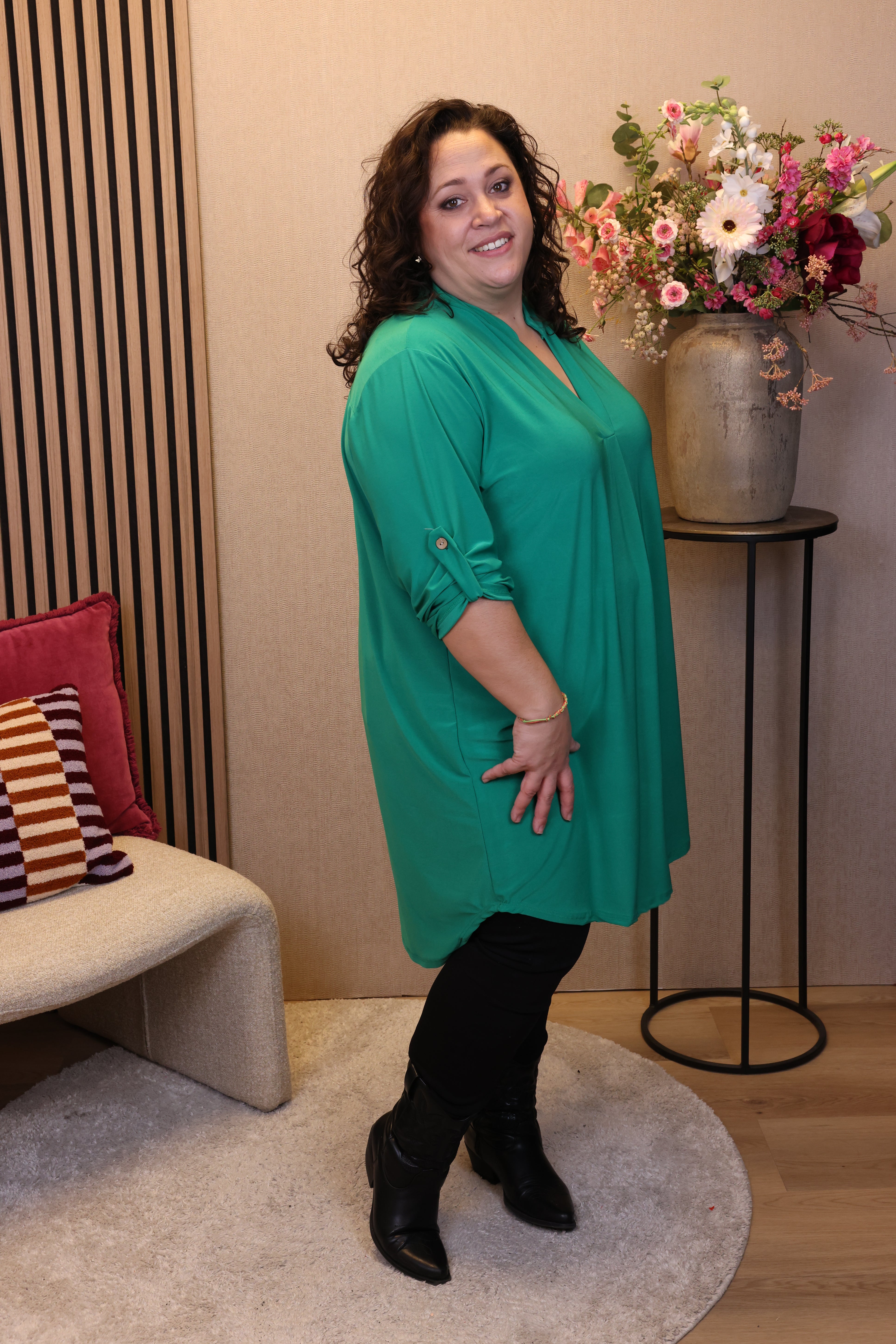 Mila | Tuniek appel groen