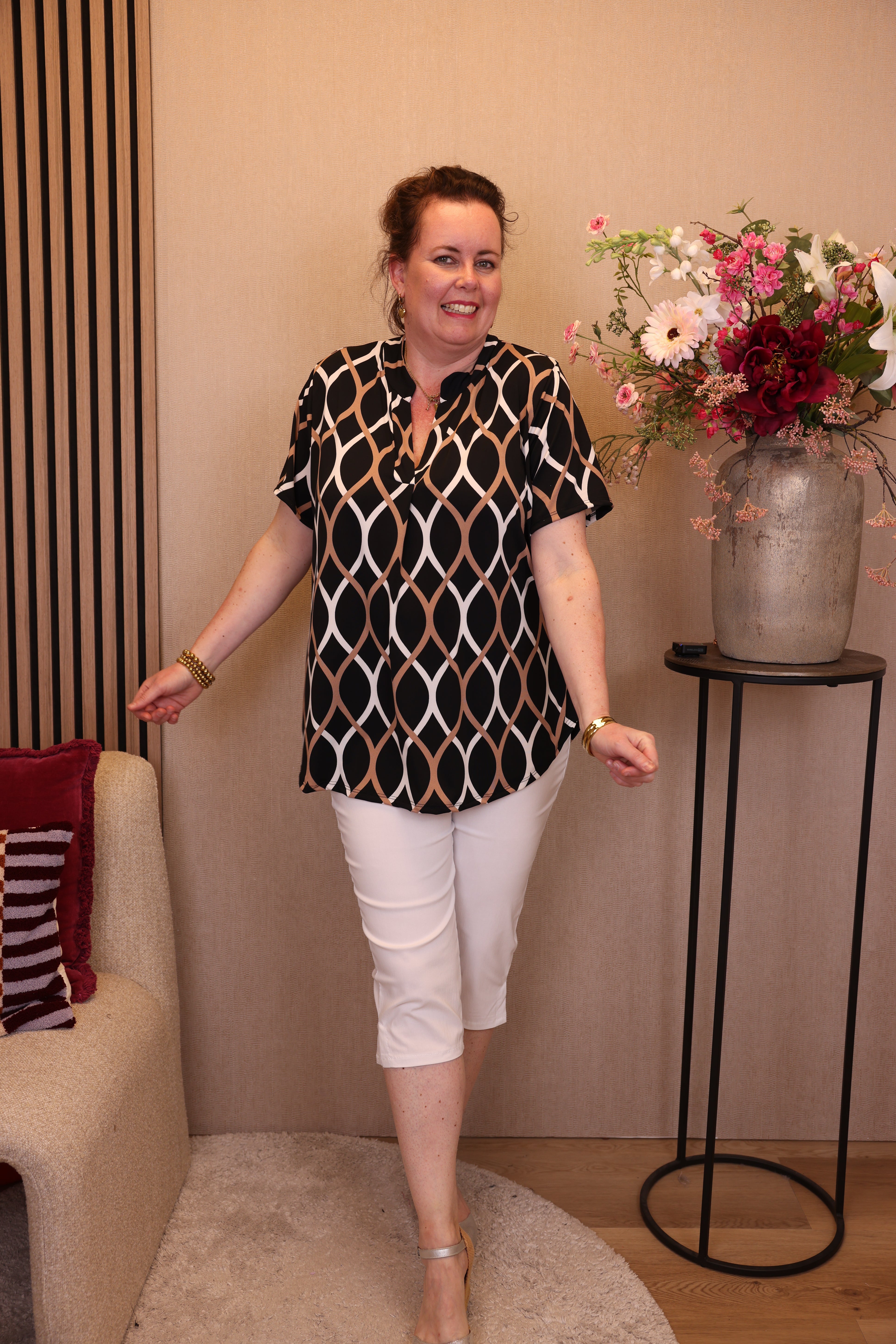 Hannah | Top zwart