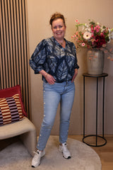 Fina | Jeans blauw 38 - 48
