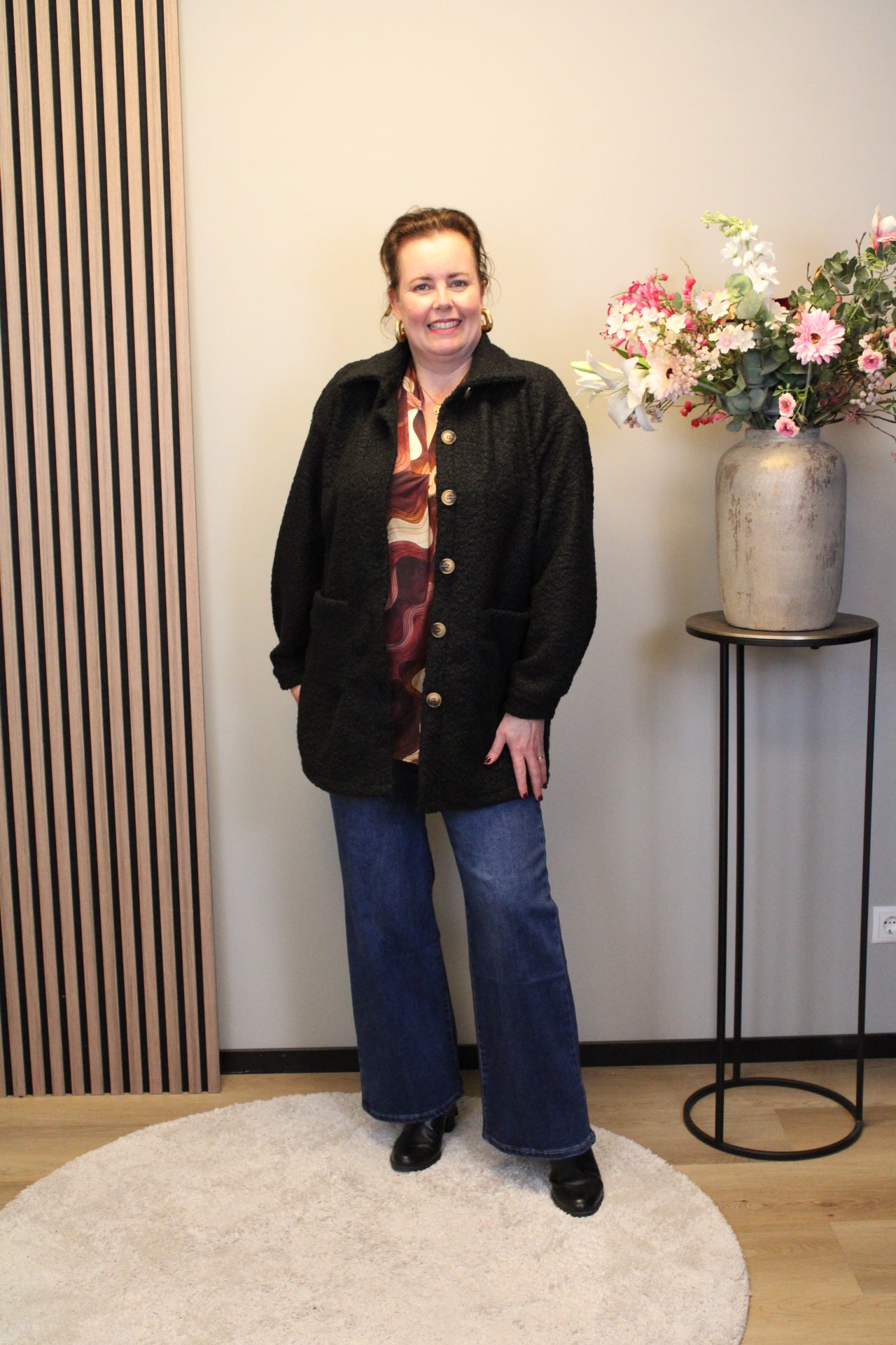 Teddy | Jasje zwart 48 t/m 52