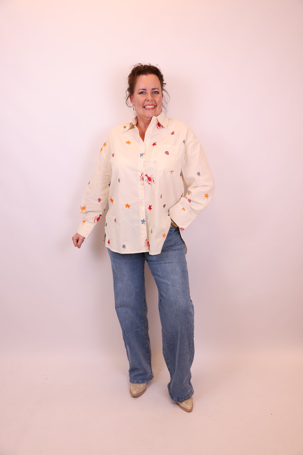 Elvie | Blouse beige