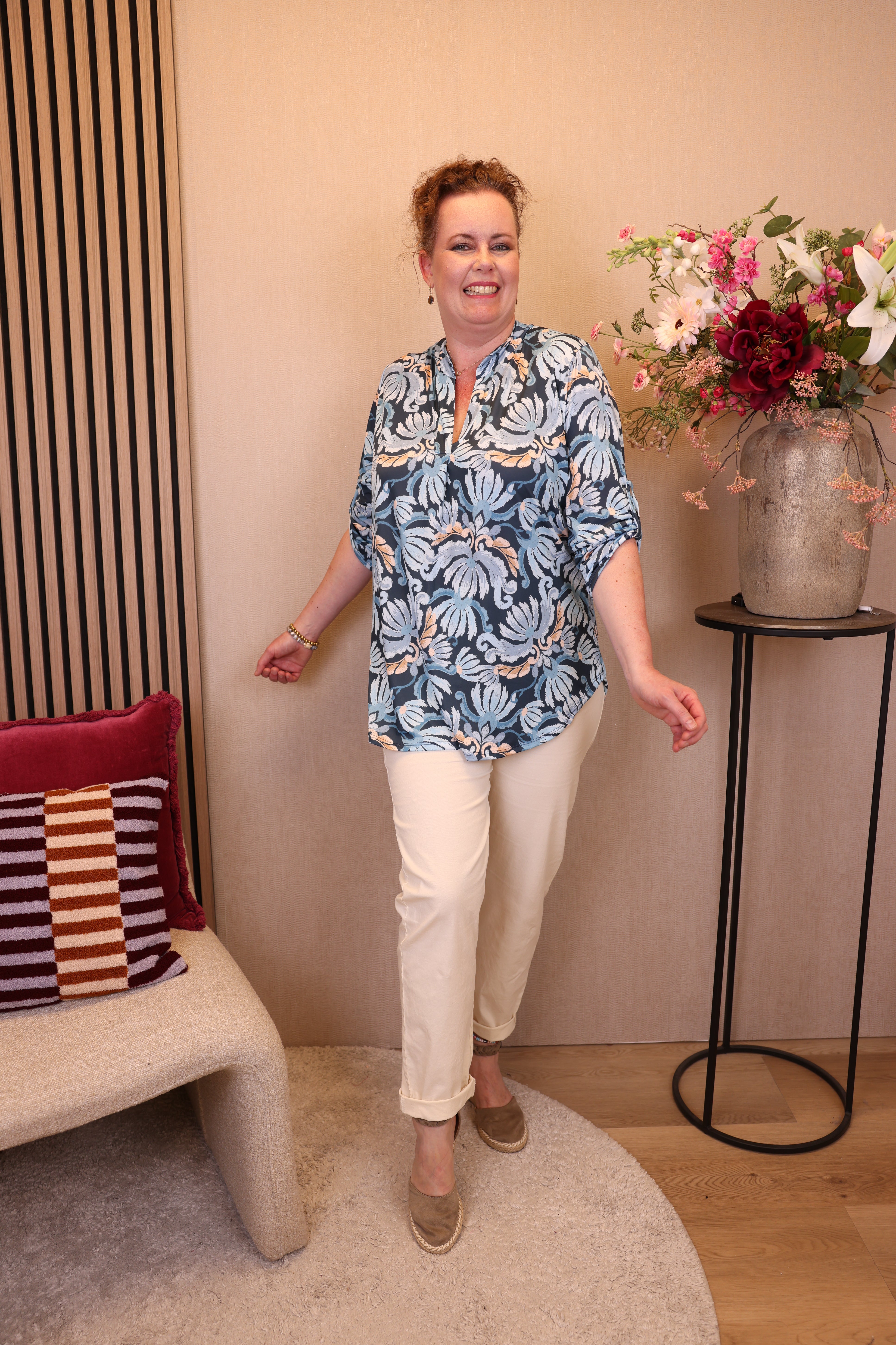 Ninie | Blouse aqua