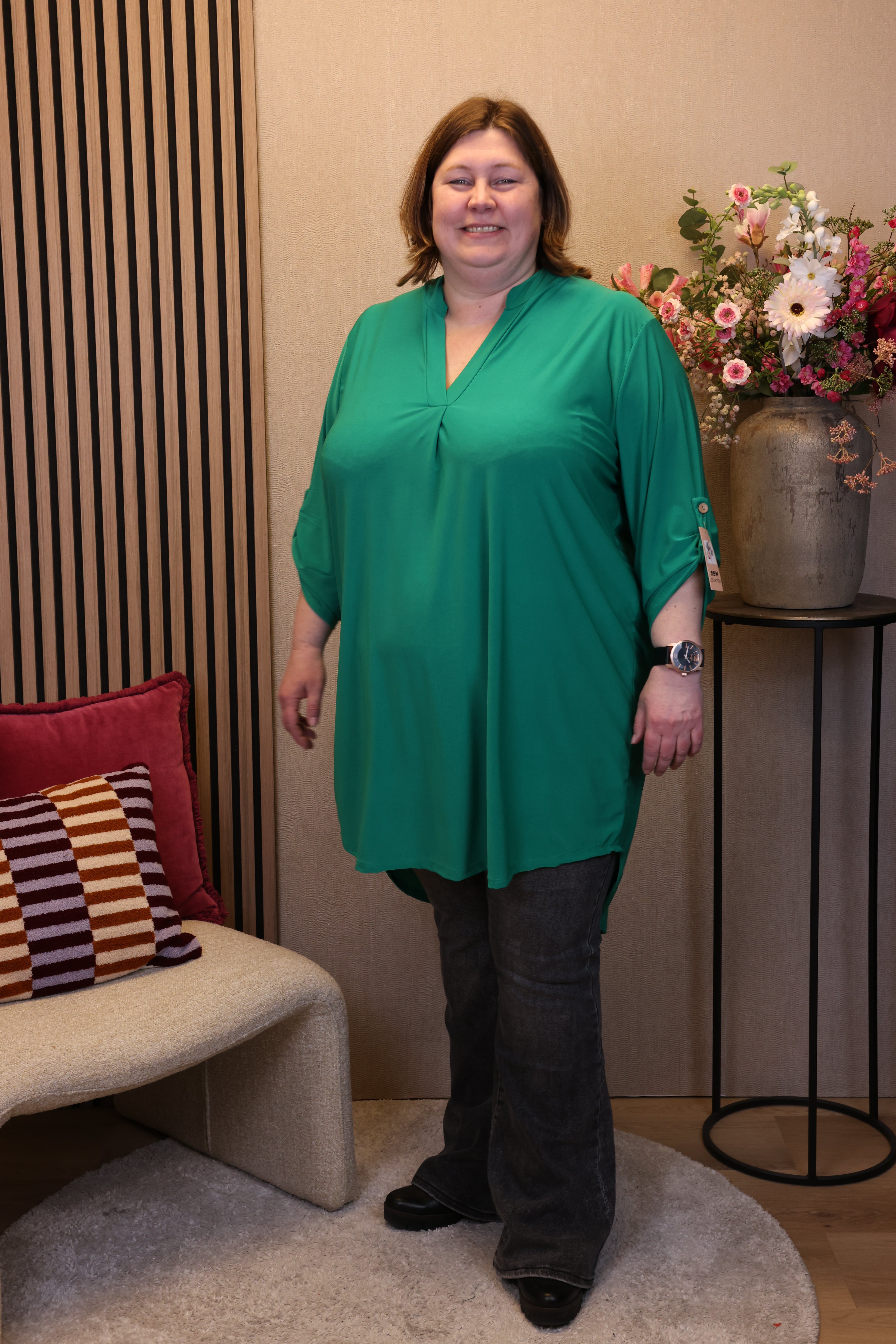 Mila | Tuniek appel groen