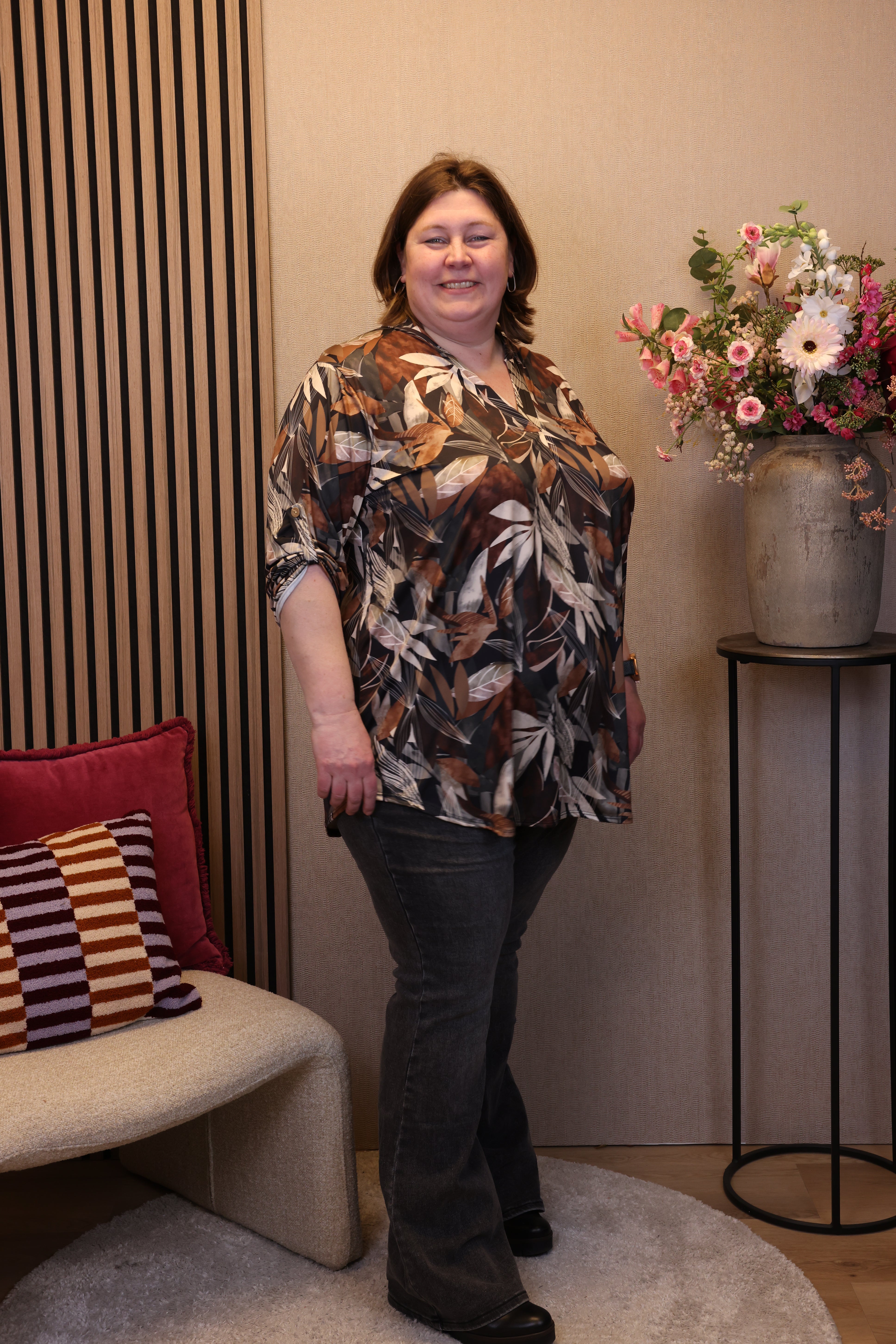 Samira | Blouse zwart