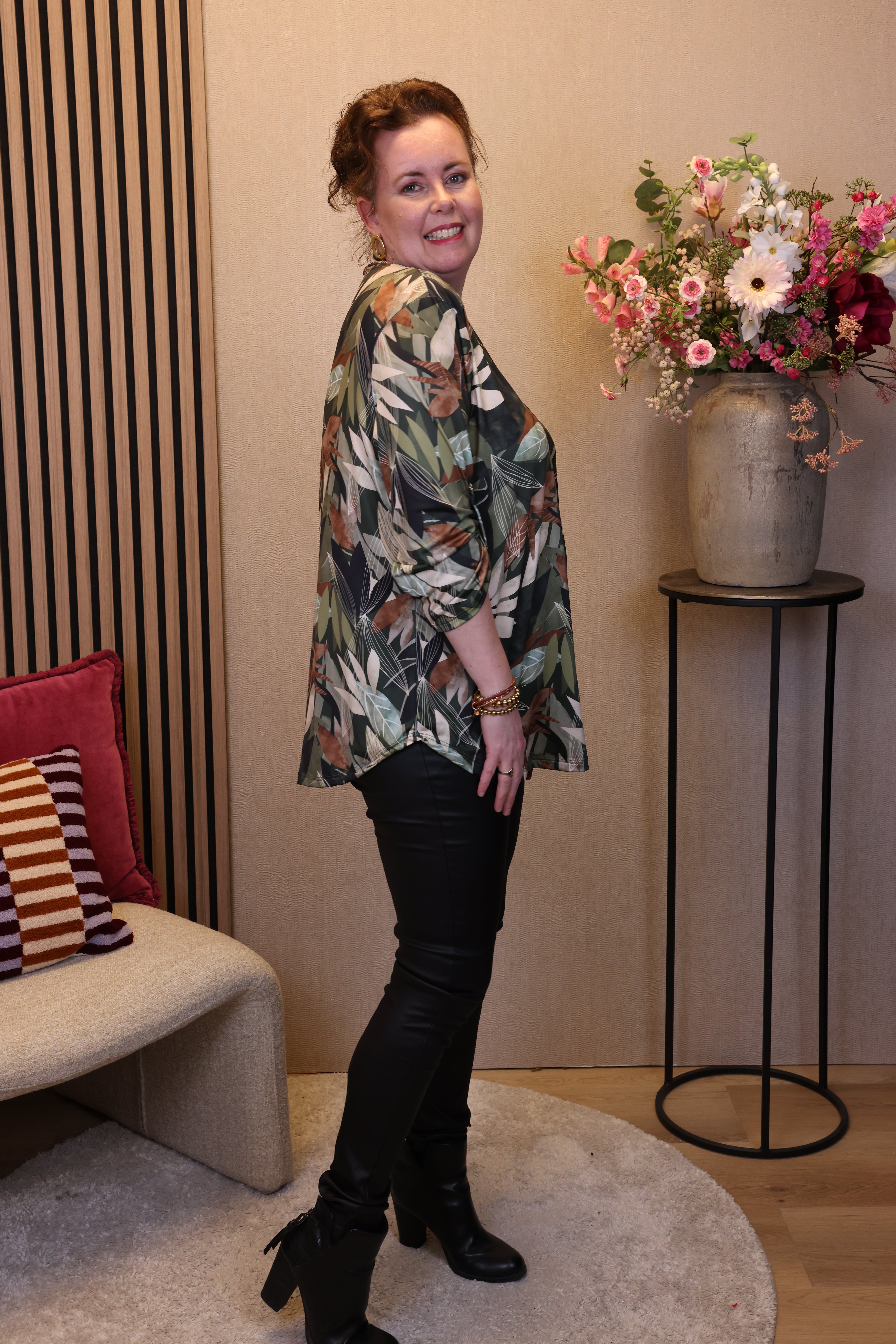 Samira | Blouse groen