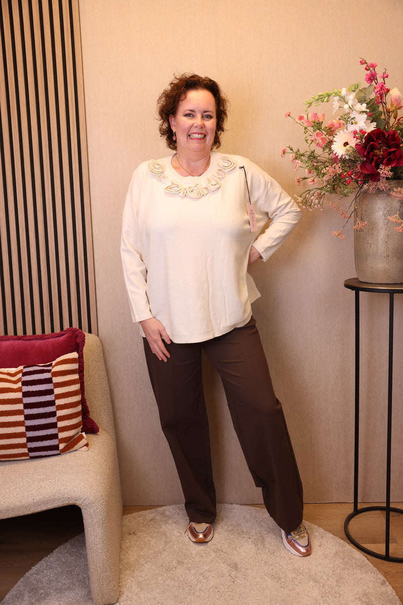 Monica | Trui beige