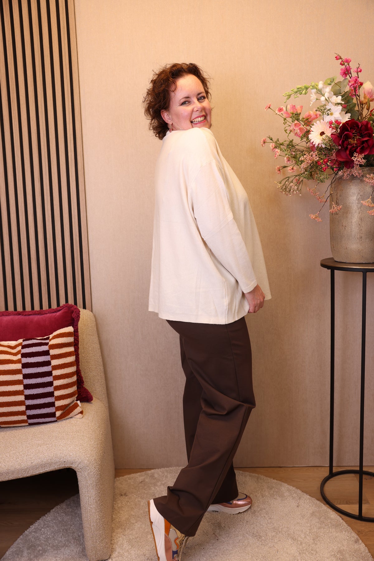 Monica | Trui beige