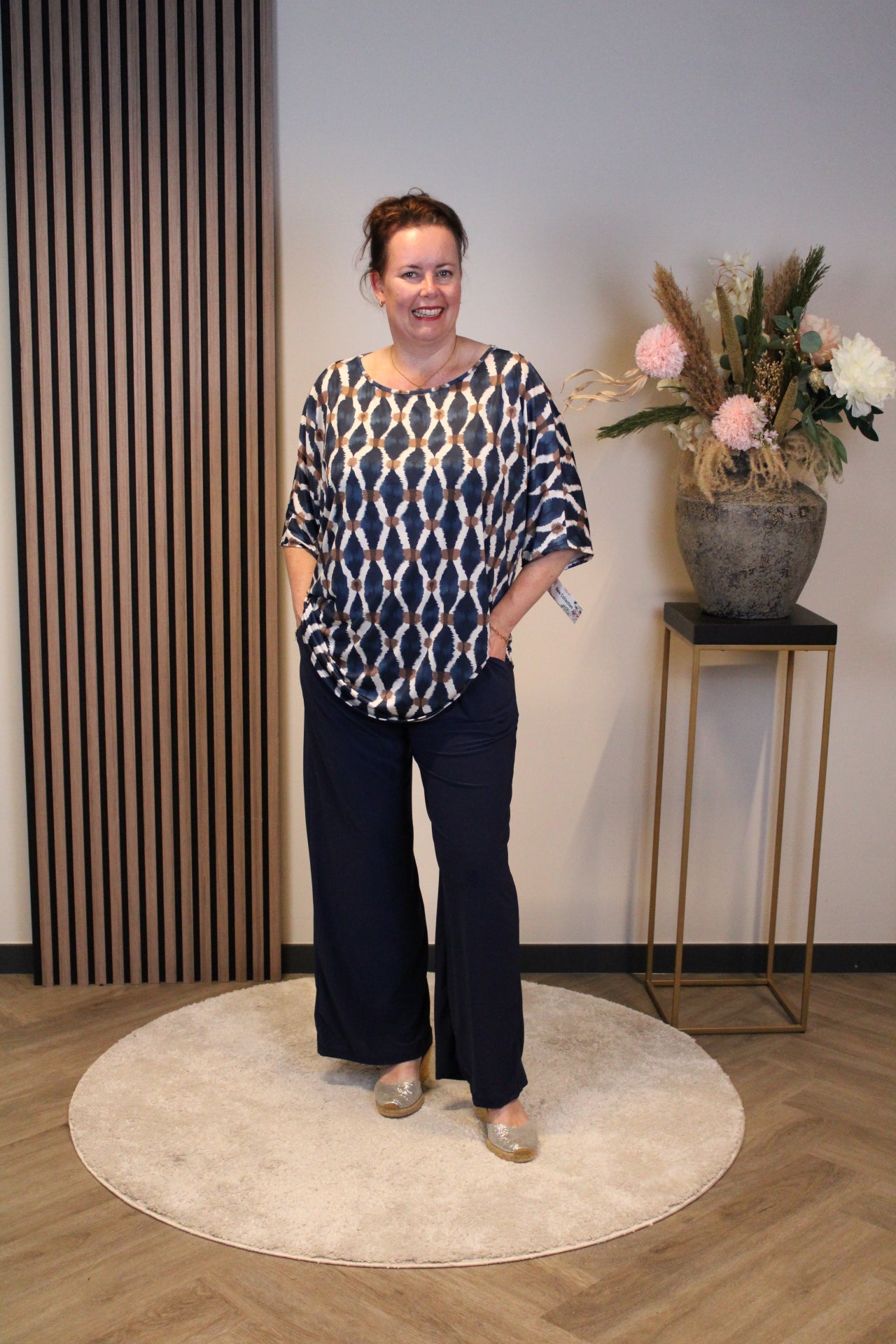 Kila | Top blauw  38 t/m 48