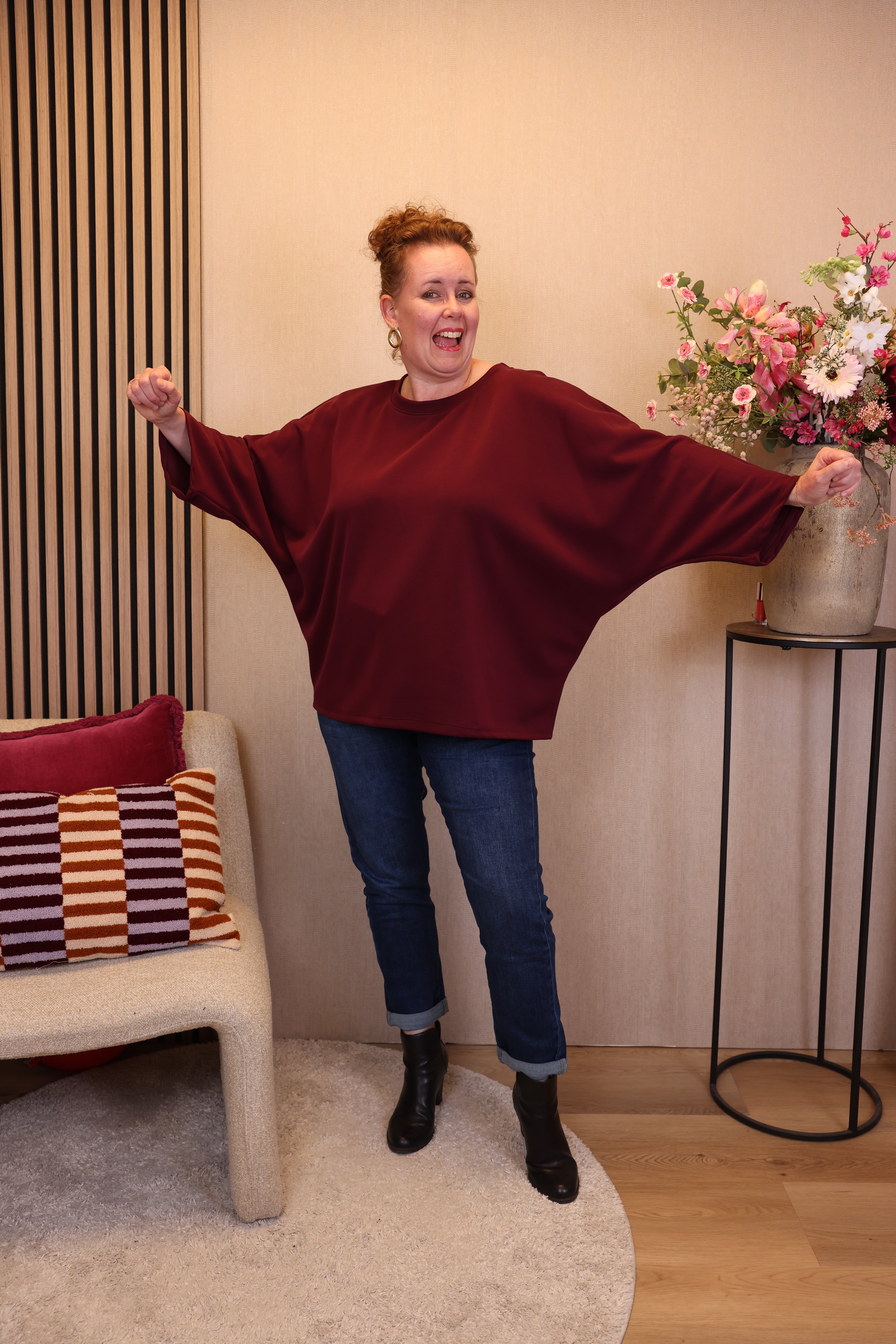 Lola | Trui bordeaux