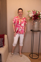 Mieke | Ballon top roze