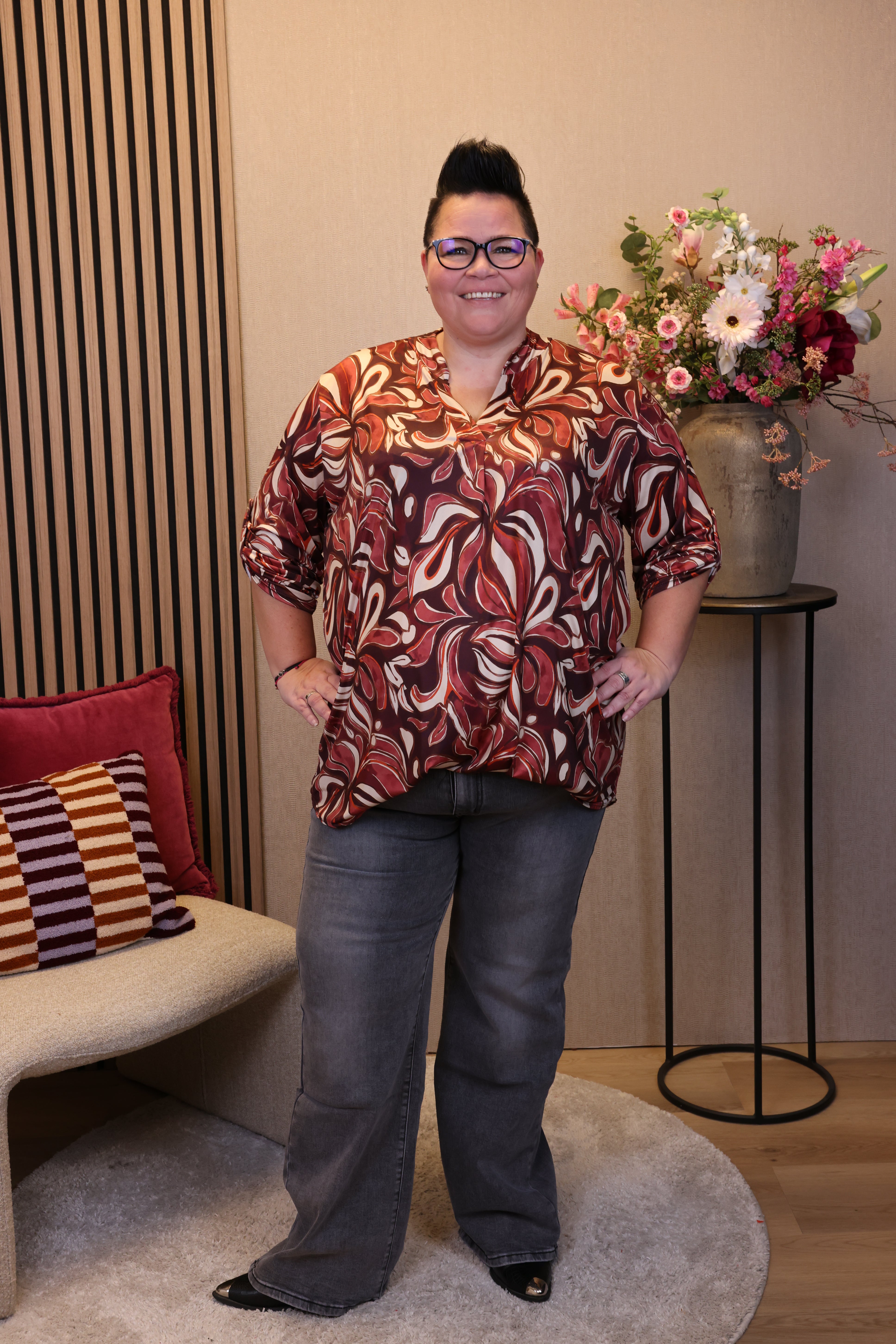 Gwen | Blouse roze