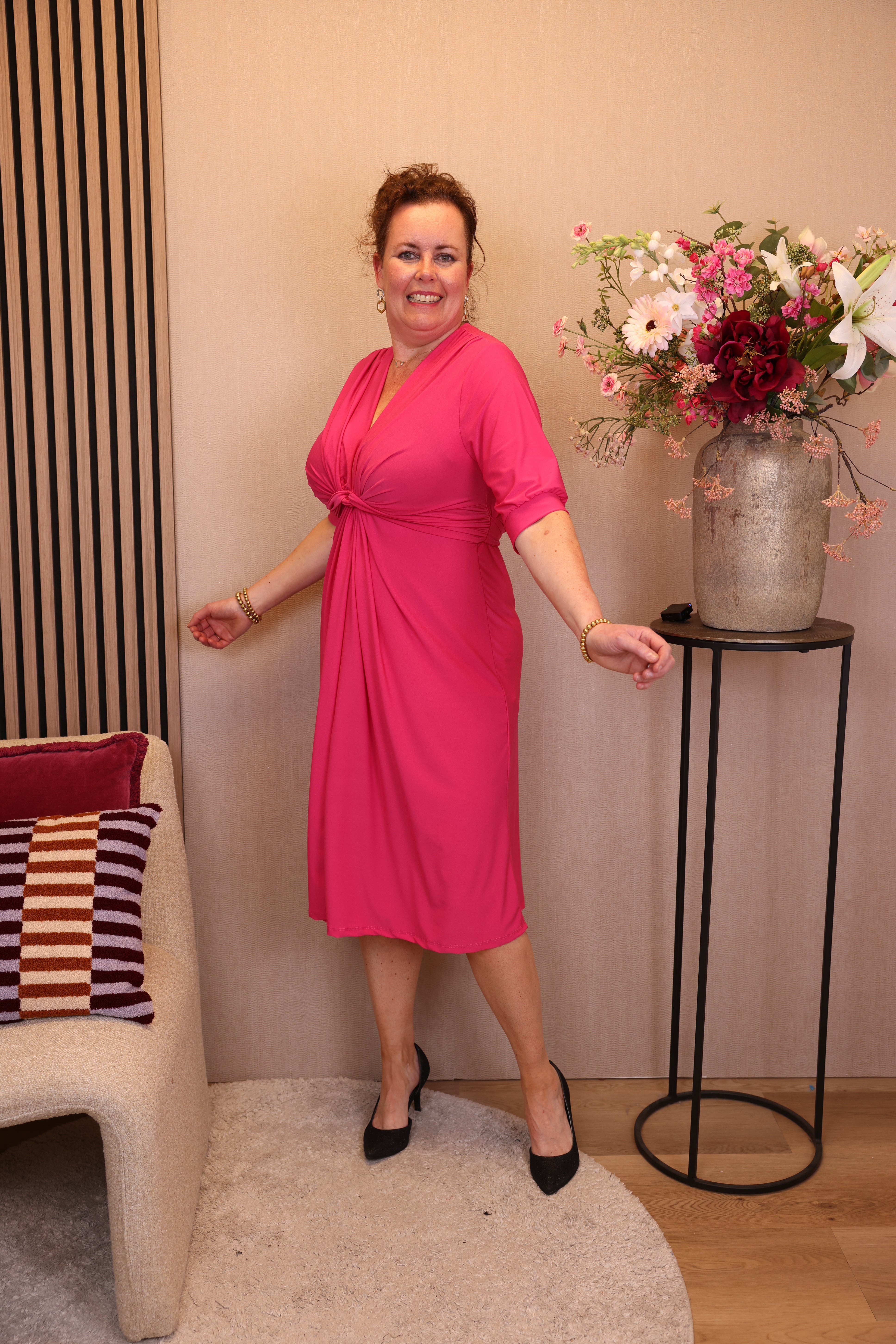Maja | Jurk roze