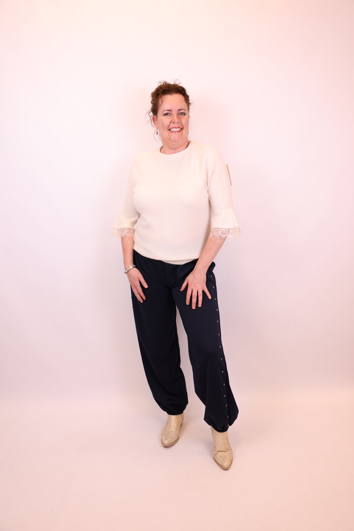 Jolie | Broek navy
