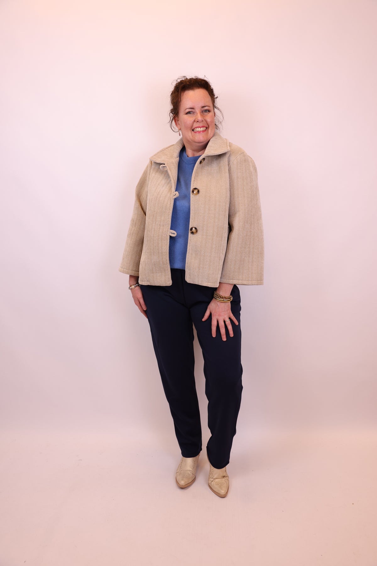 Lilou | Jasje beige