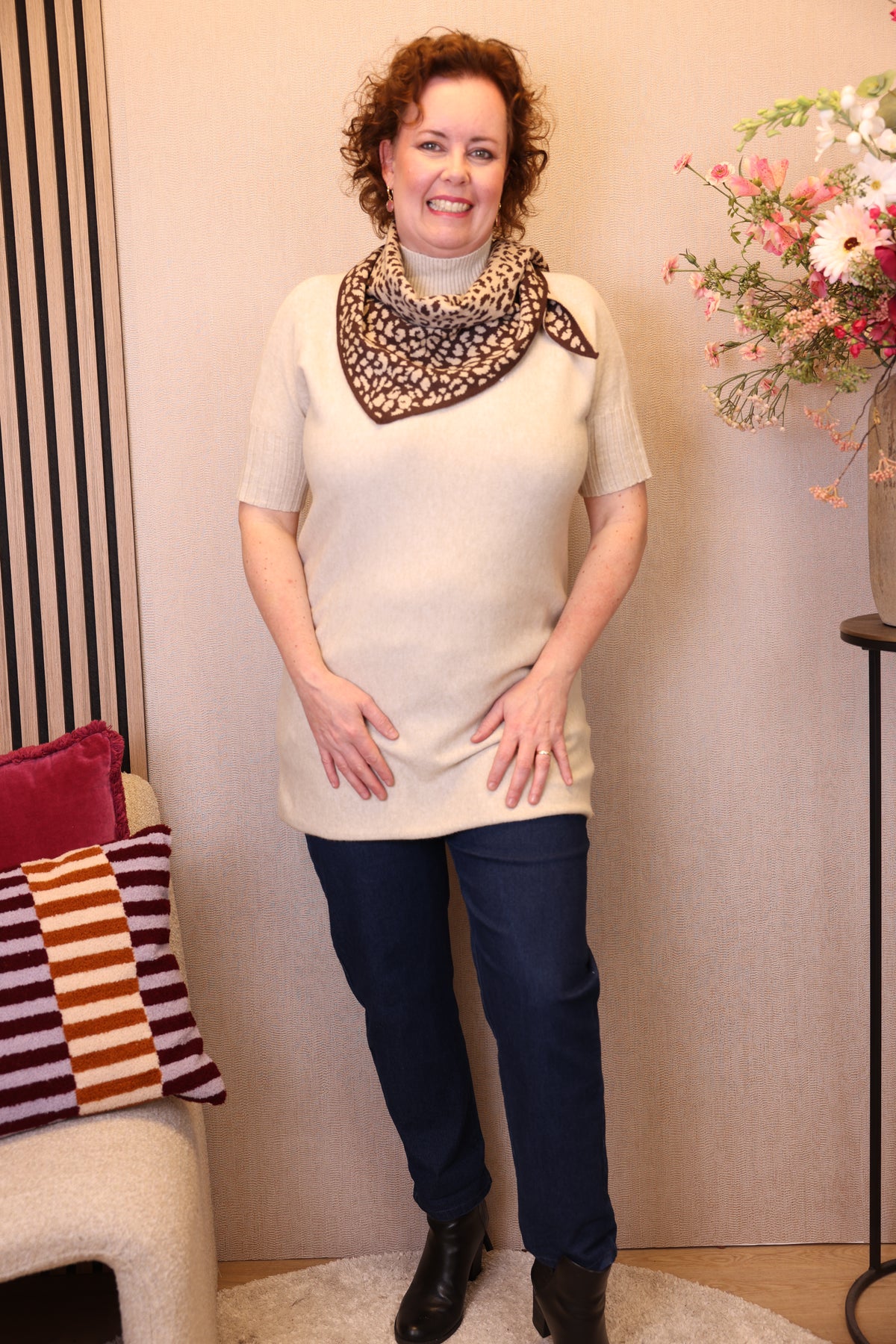 Ninthe | Trui beige