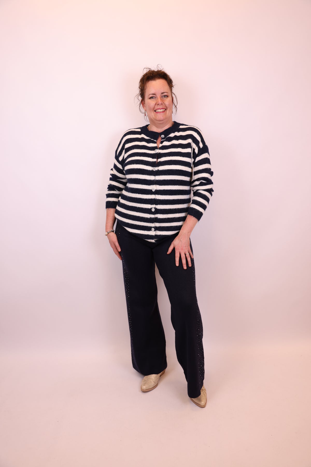 Suzan | Trui blauw