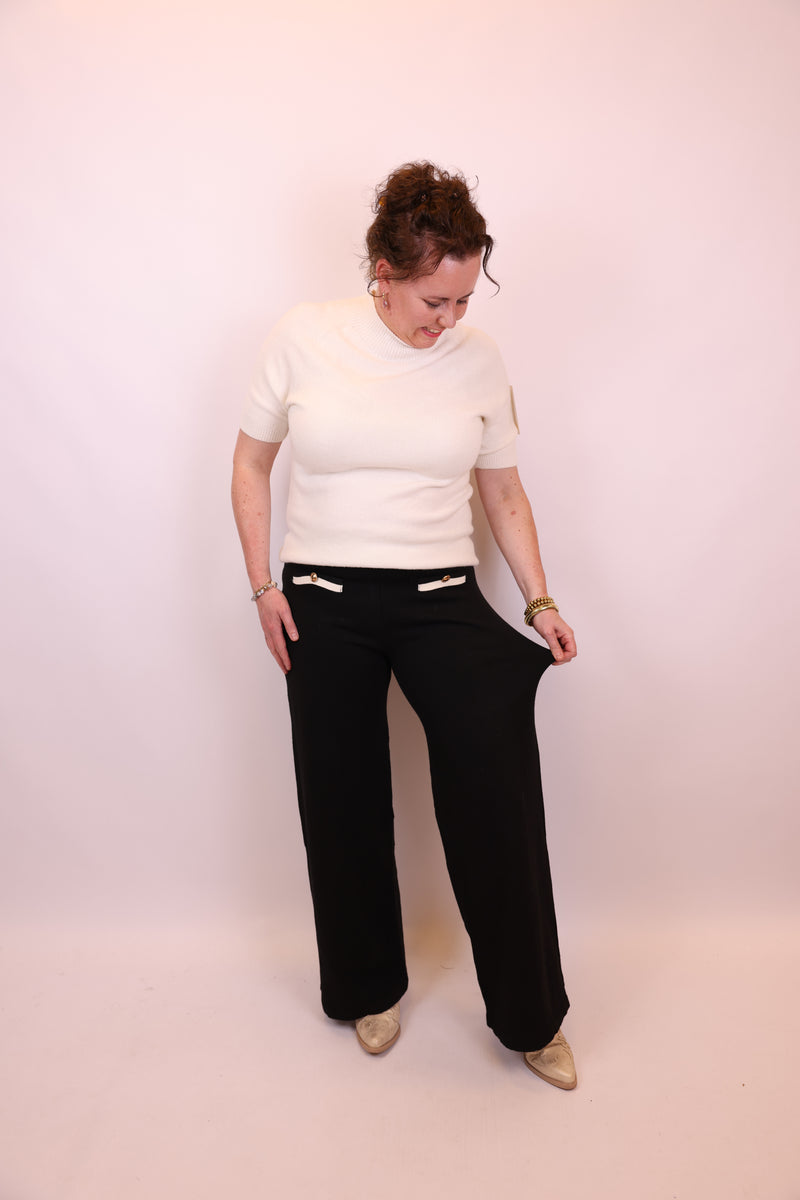 Loes | Broek zwart