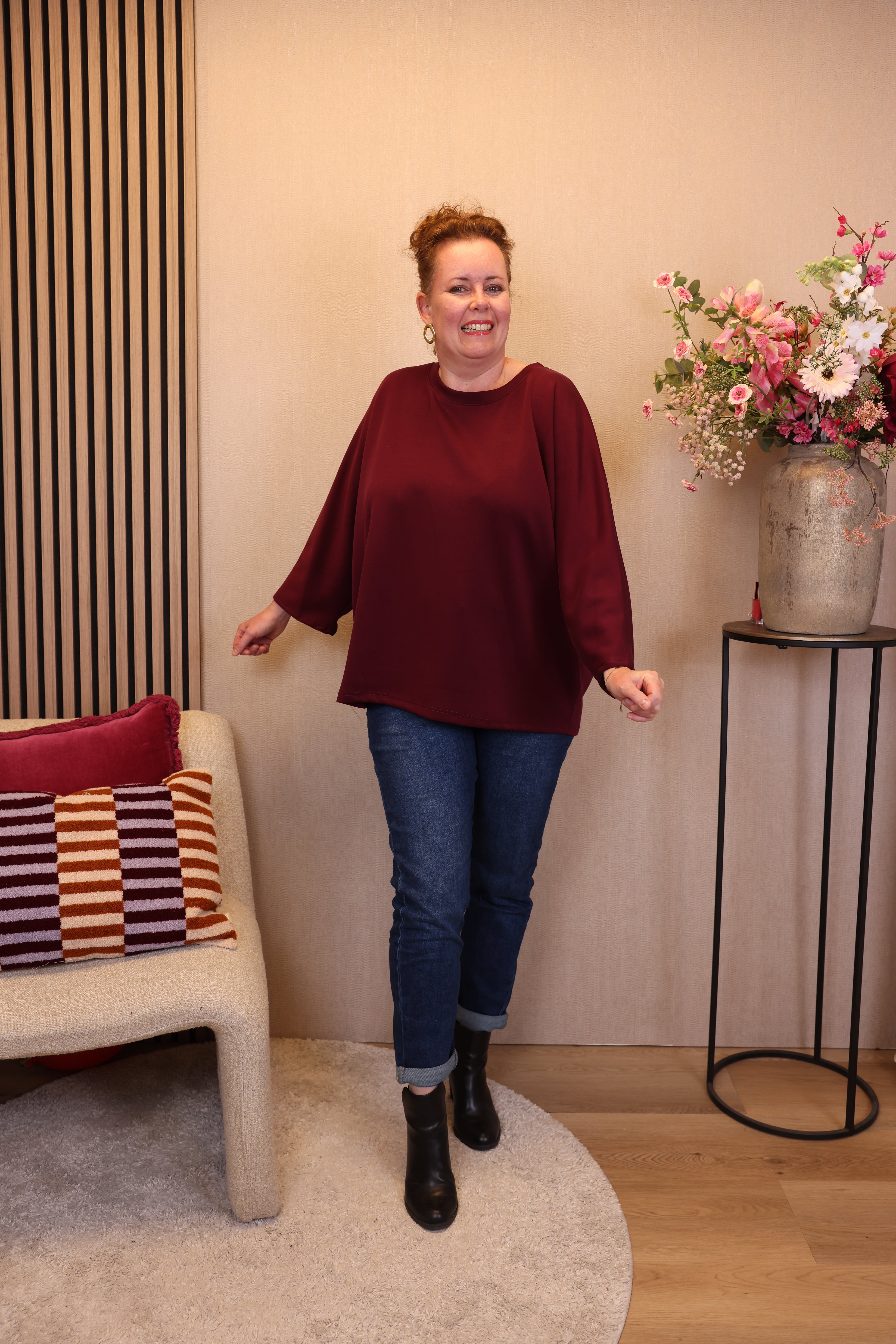 Lola | Trui bordeaux