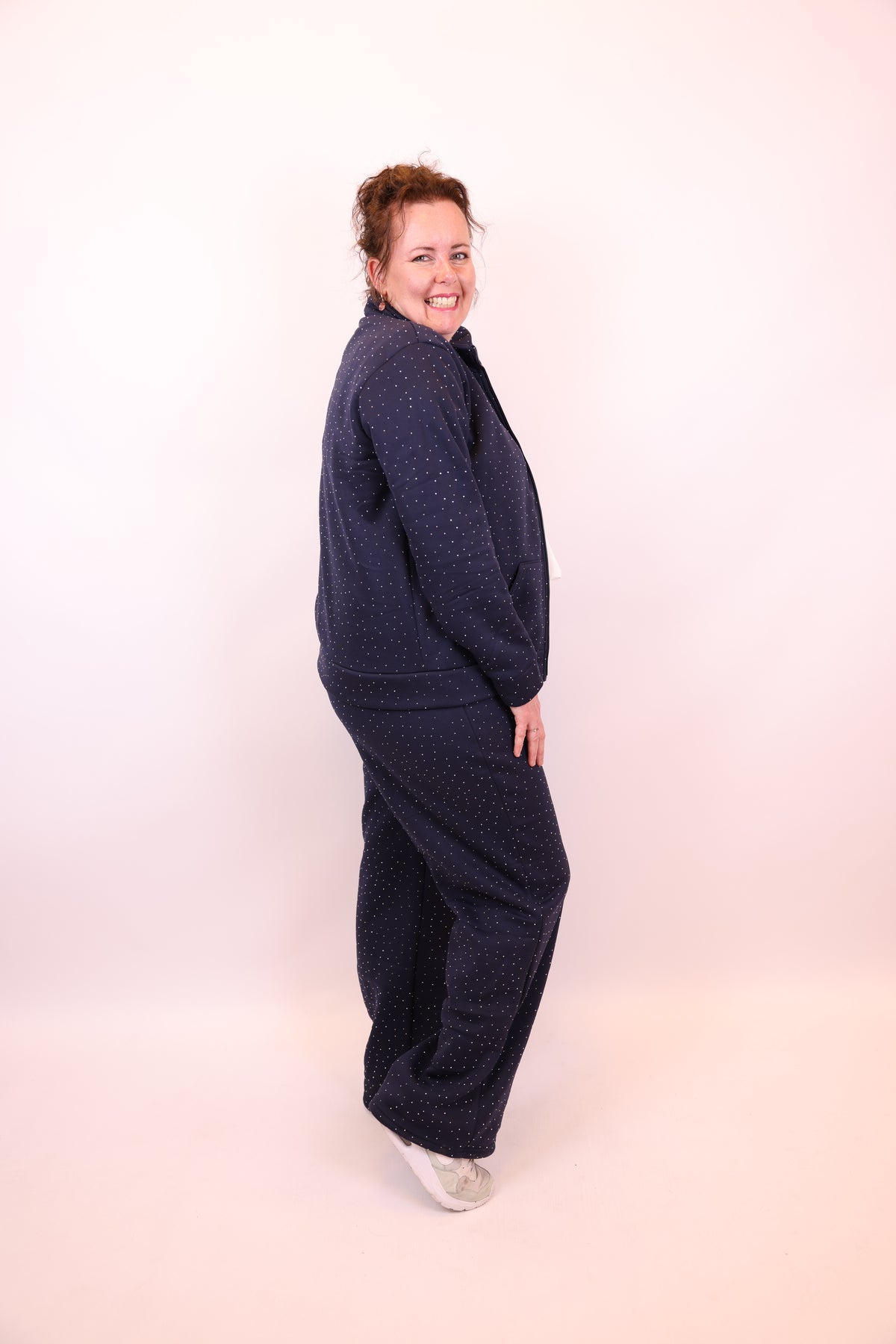 Marin | Jasje blauw glitter