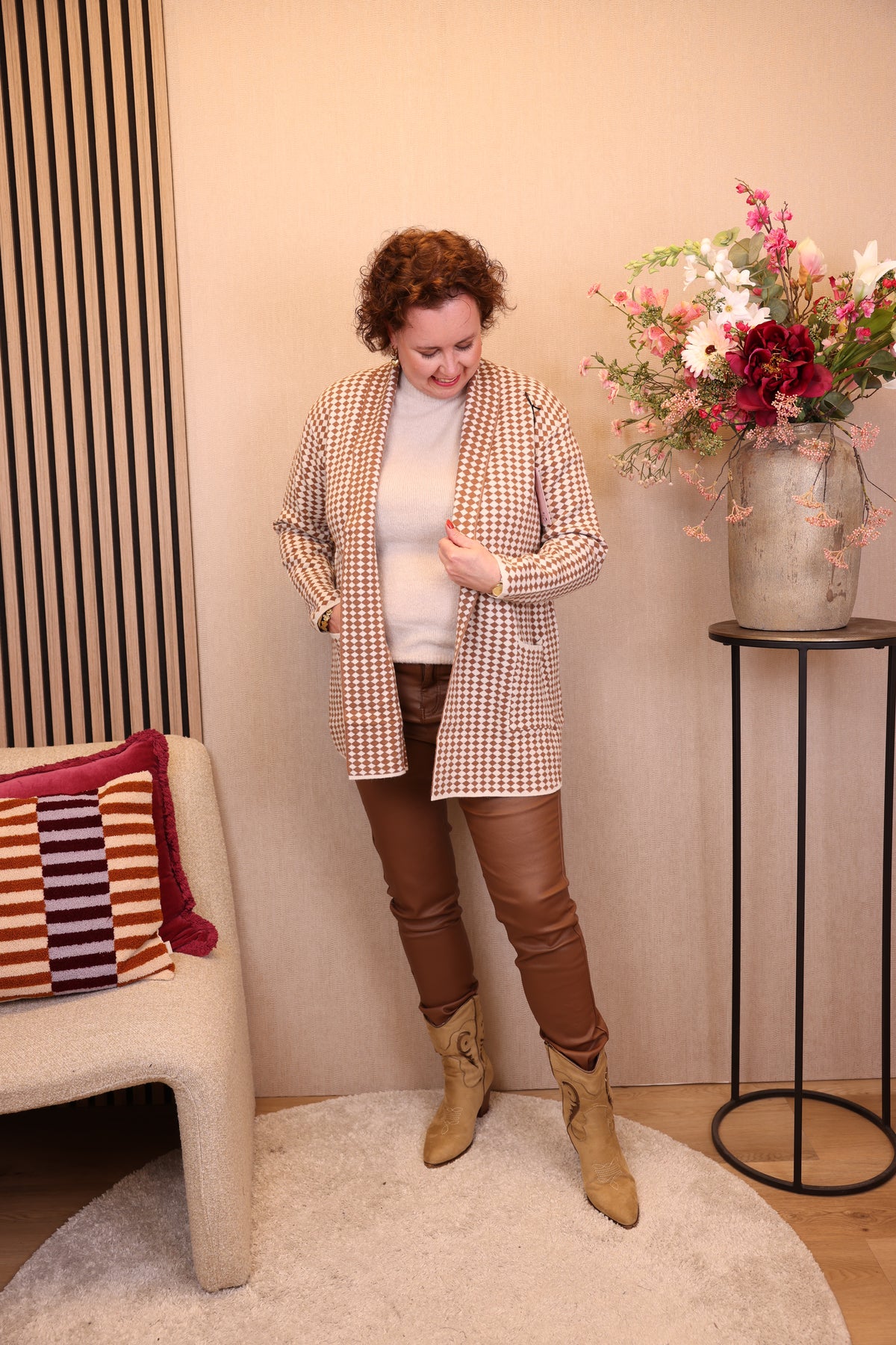 Chelsea | Vest caramel