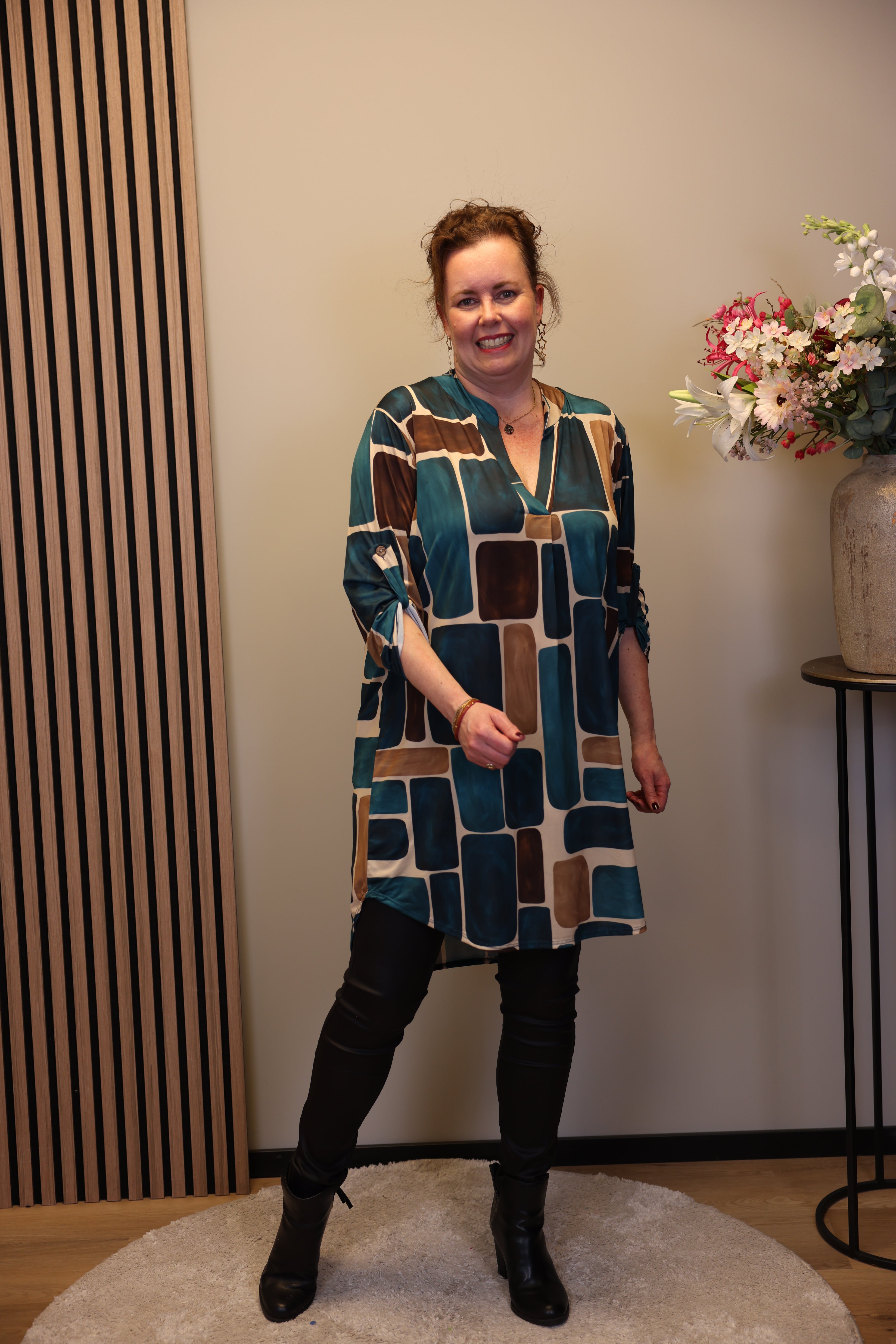 Layla | tuniek aqua 52 t/m 58