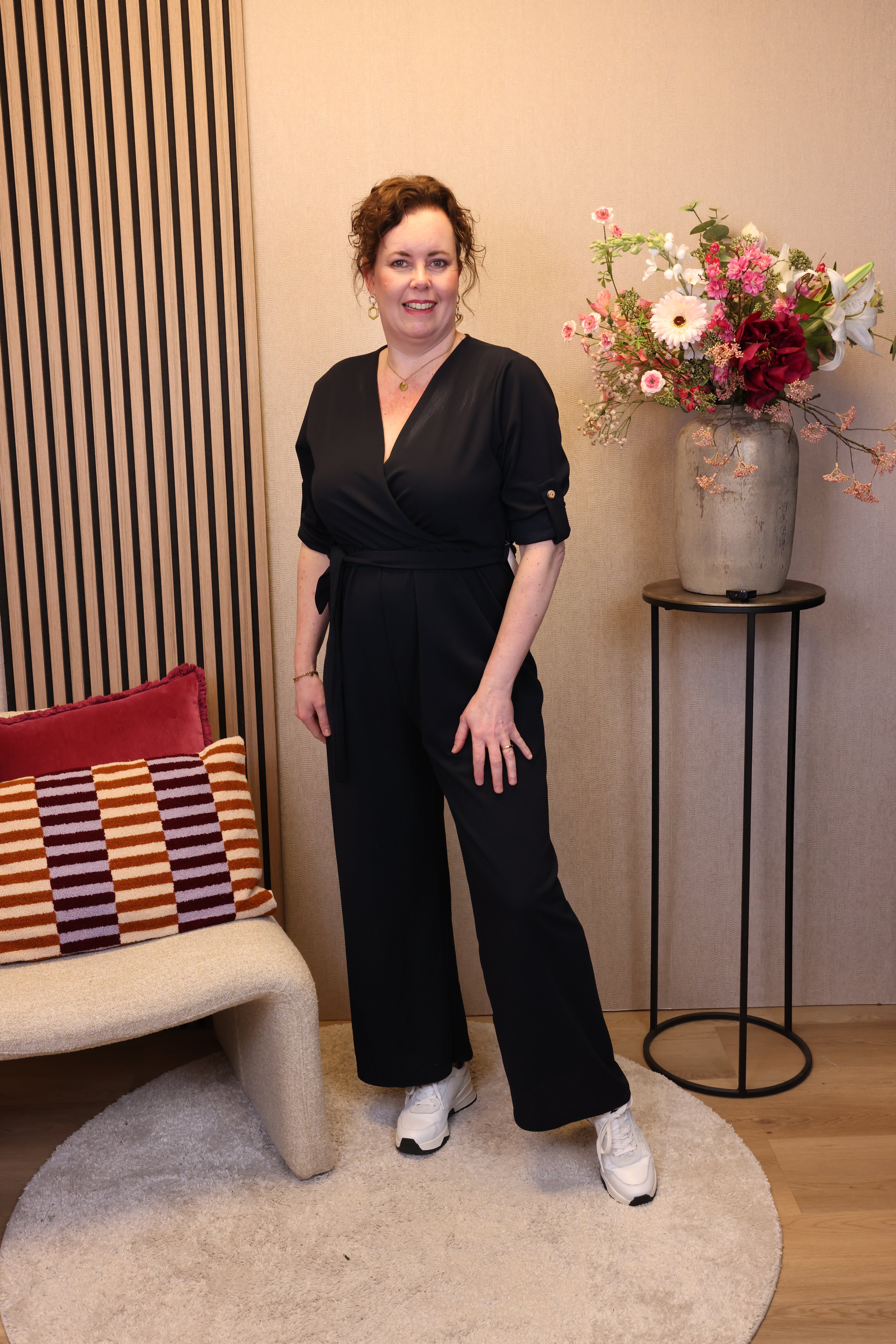 Nina | Jumpsuit blauw