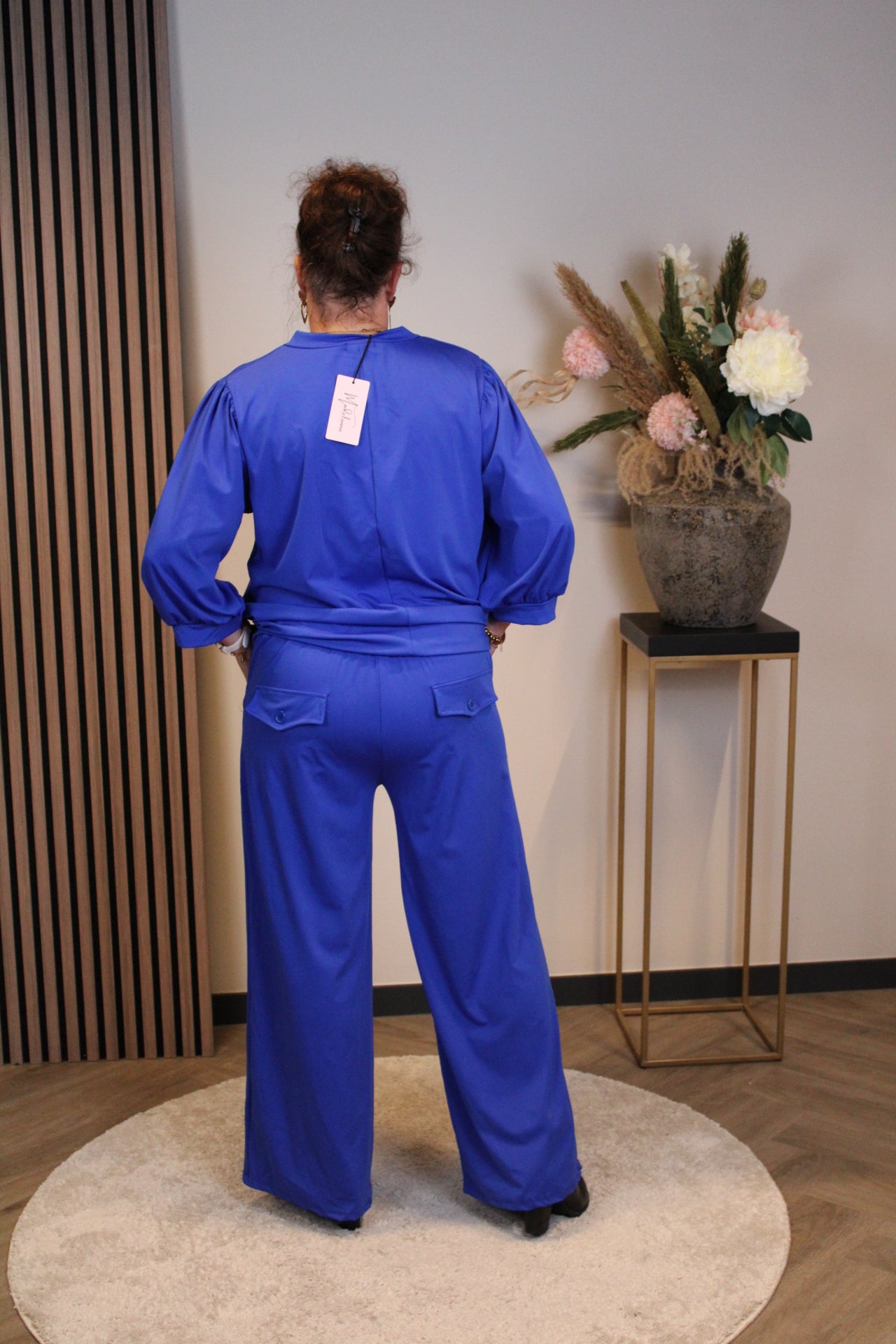 Kiki | Broek kobalt 40 t/m 44