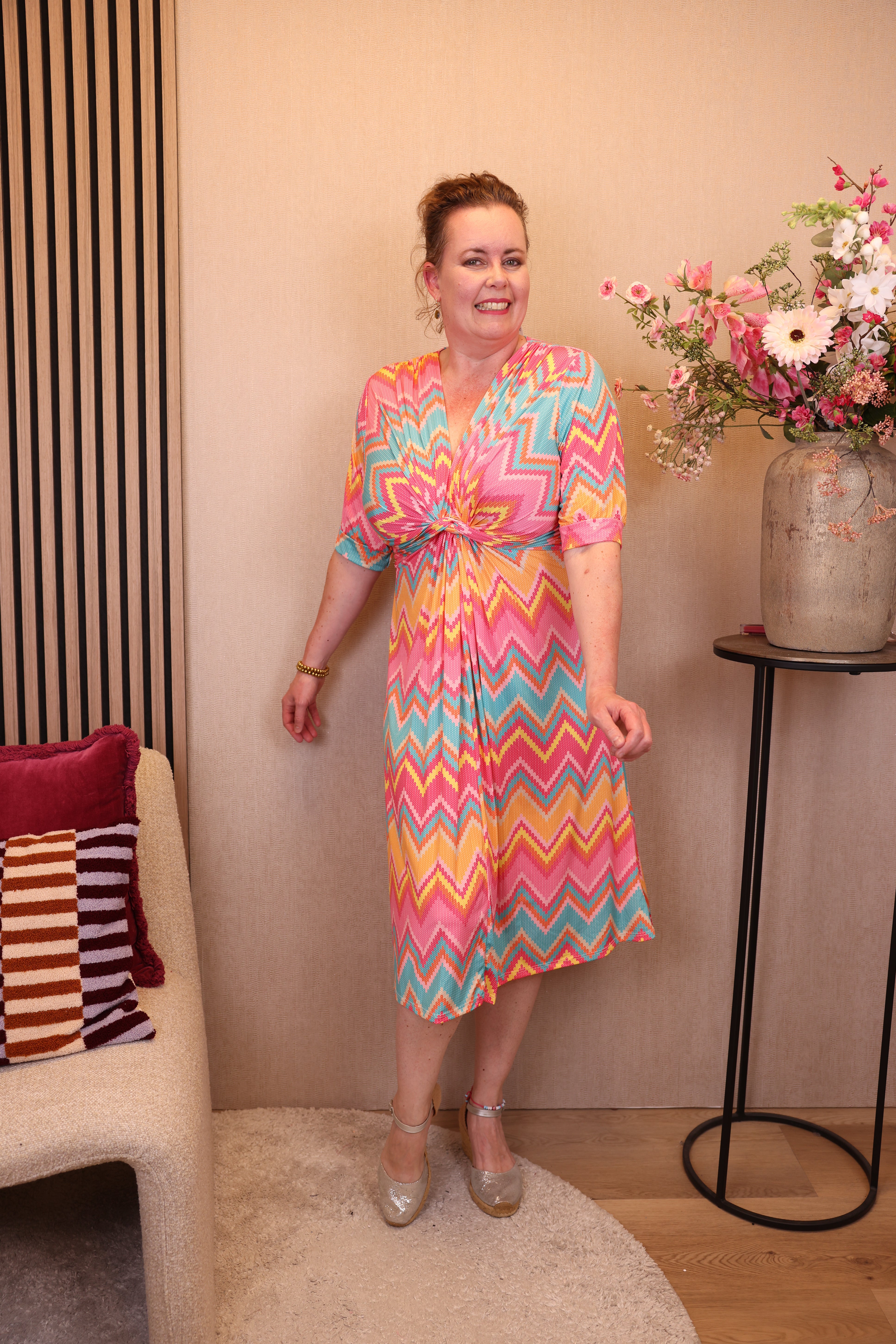 Louisa | Jurk roze