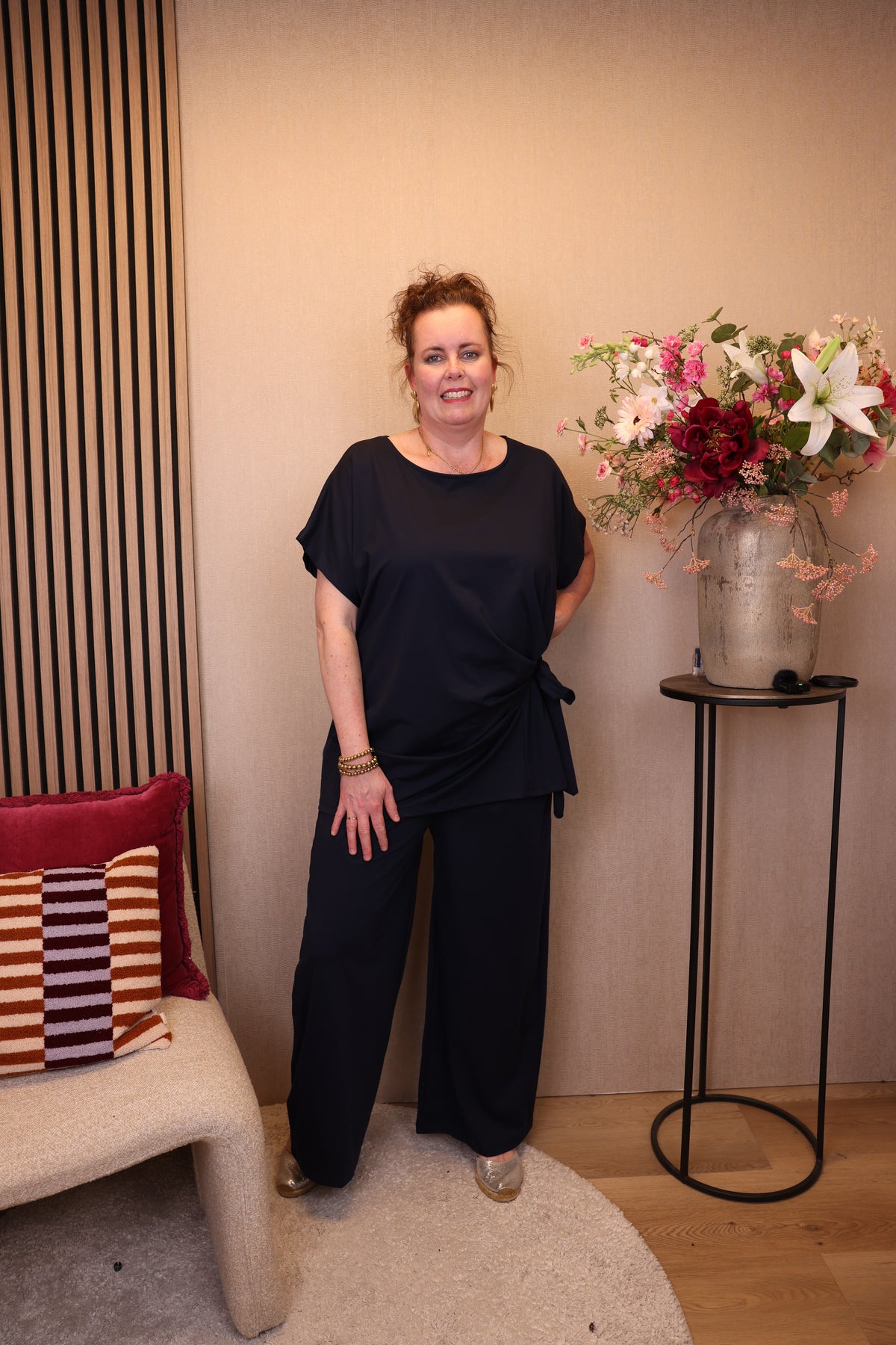 Marieke | Broek blauw