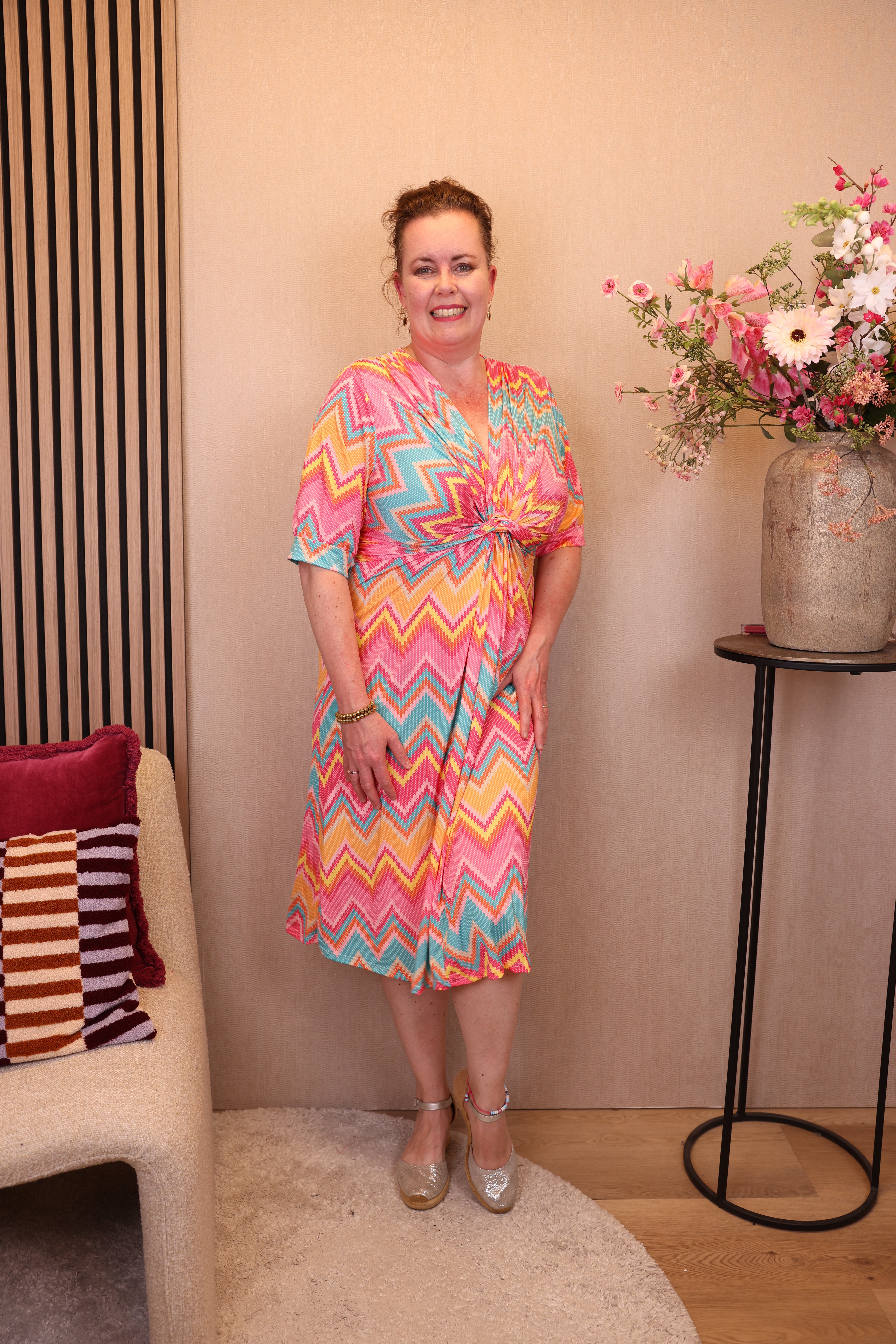 Louisa | Jurk roze