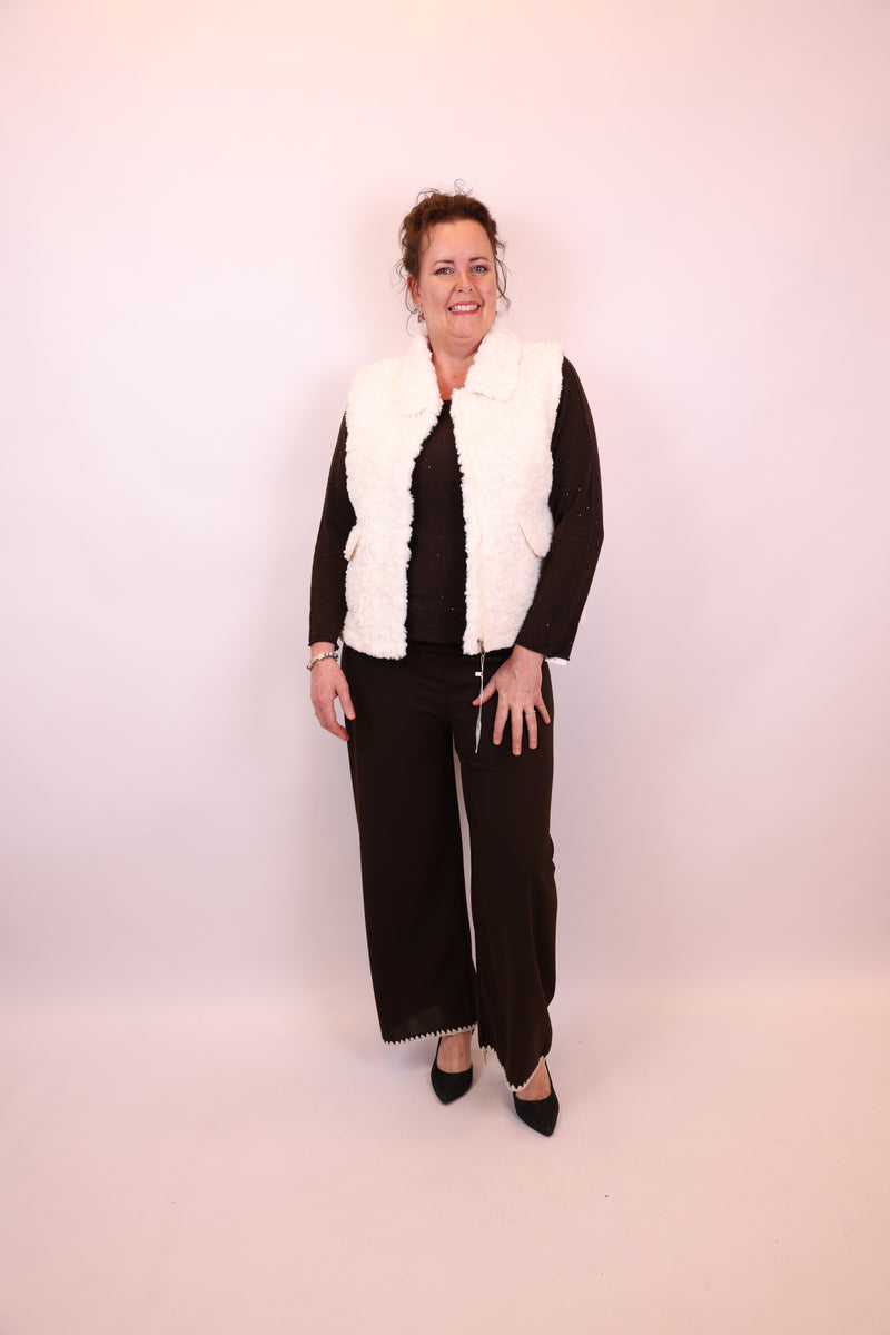 Edith | Gilet beige