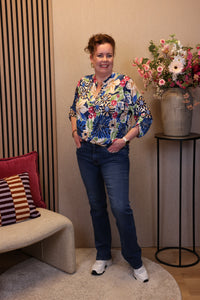 Brigitte | Blouse blauw
