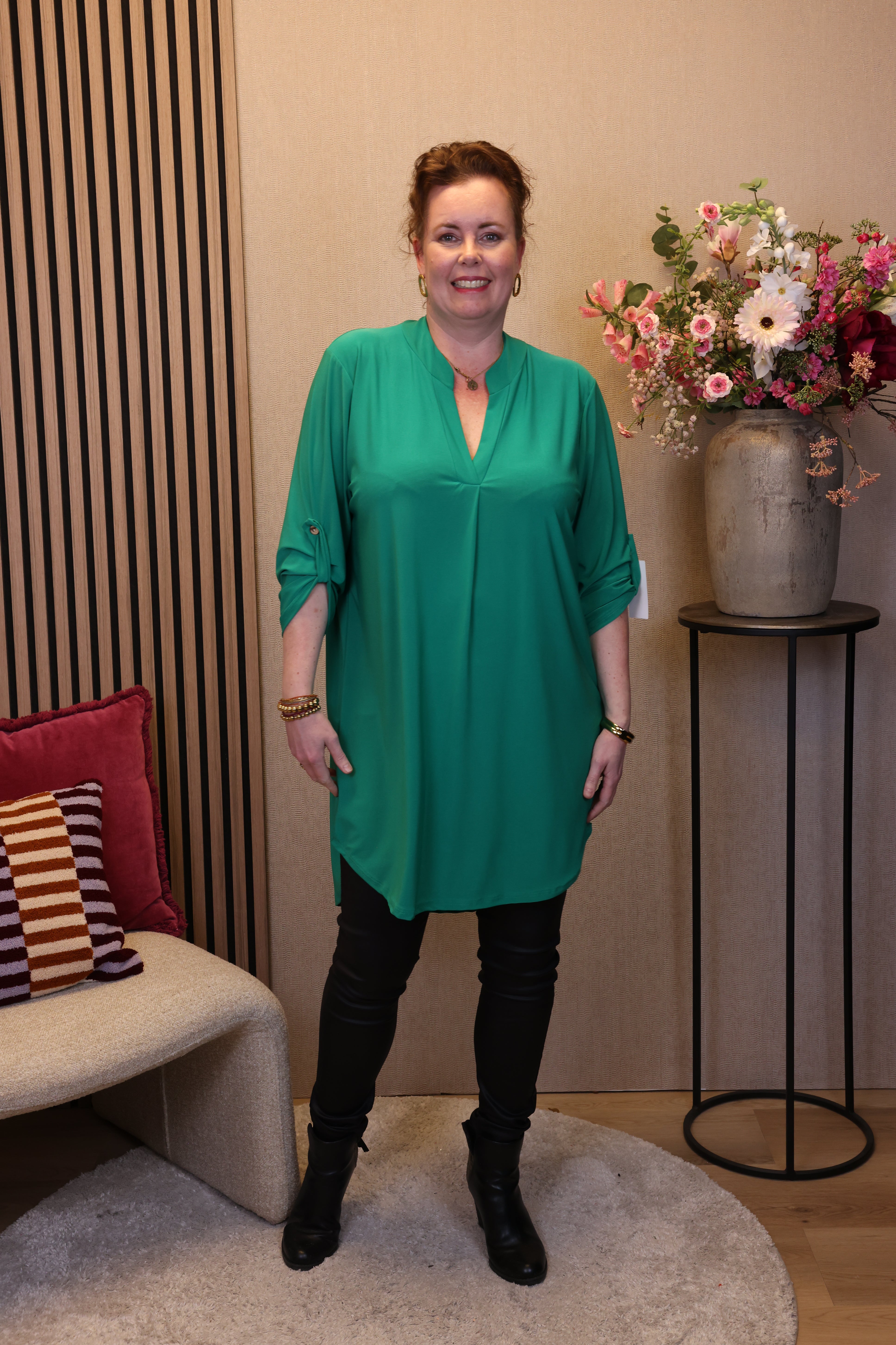 Mila | Tuniek appel groen
