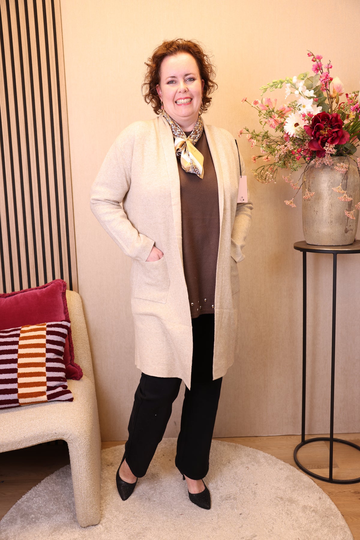 Noor | Vest beige