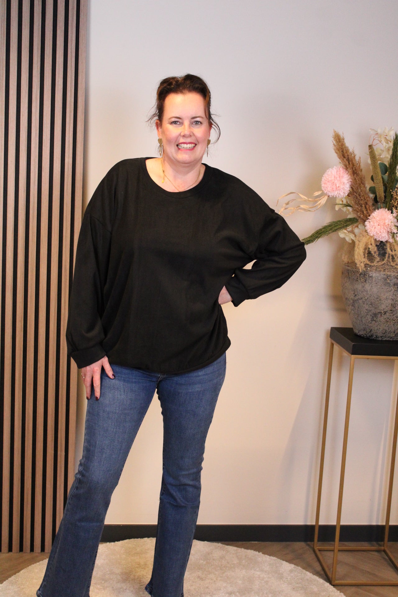 Nova | Zachte trui zwart 40 t/m 44