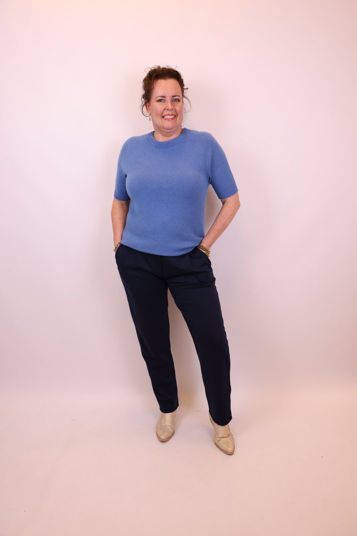 Thersa | Broek blauw