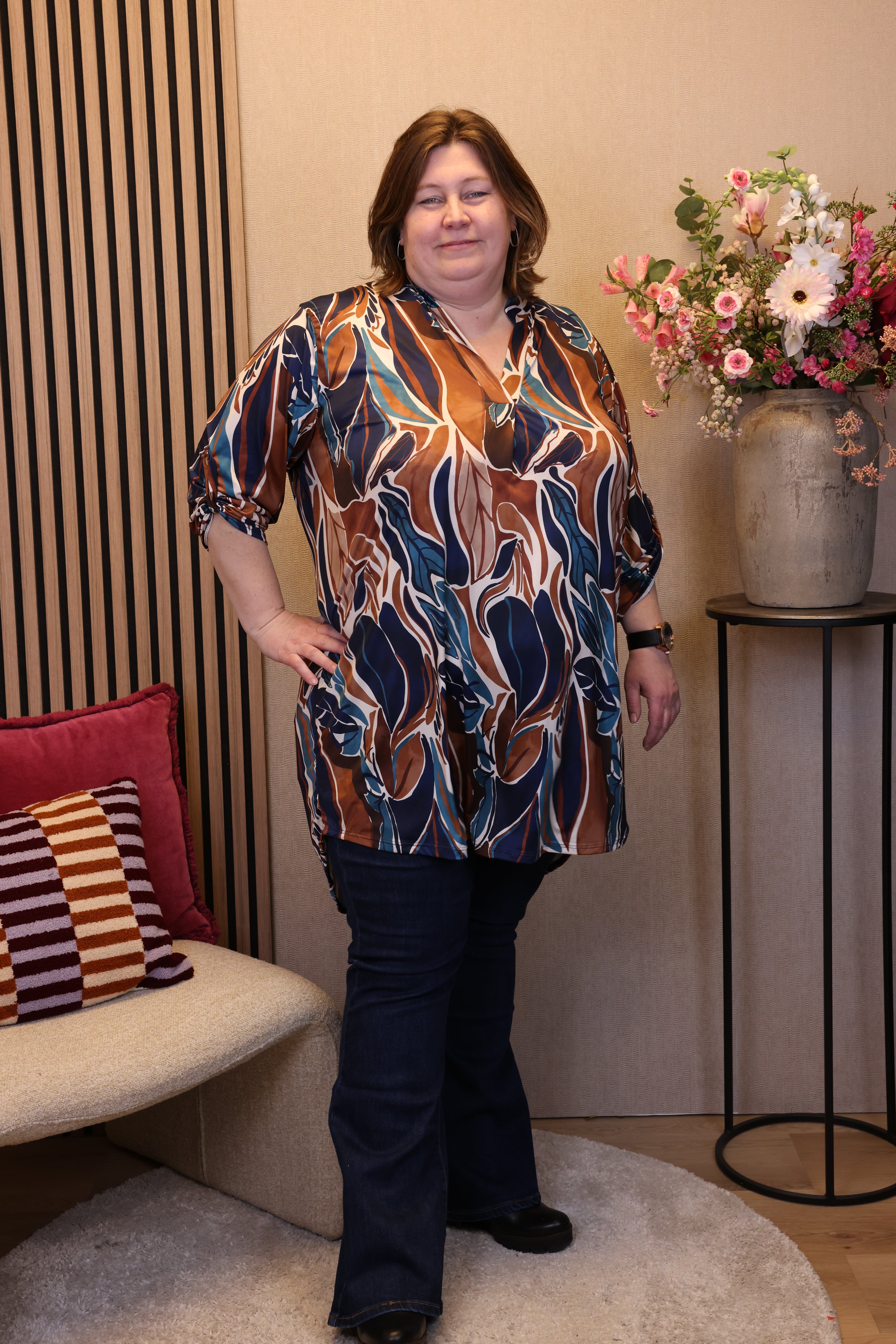 Jessie | tuniek blauw 52 t/m 58