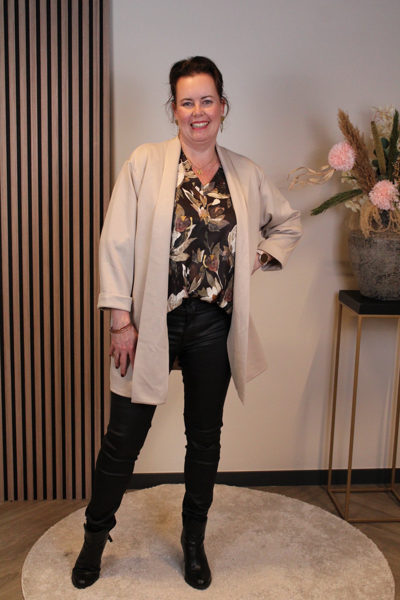 Liv | vest beige 46 t/m 50