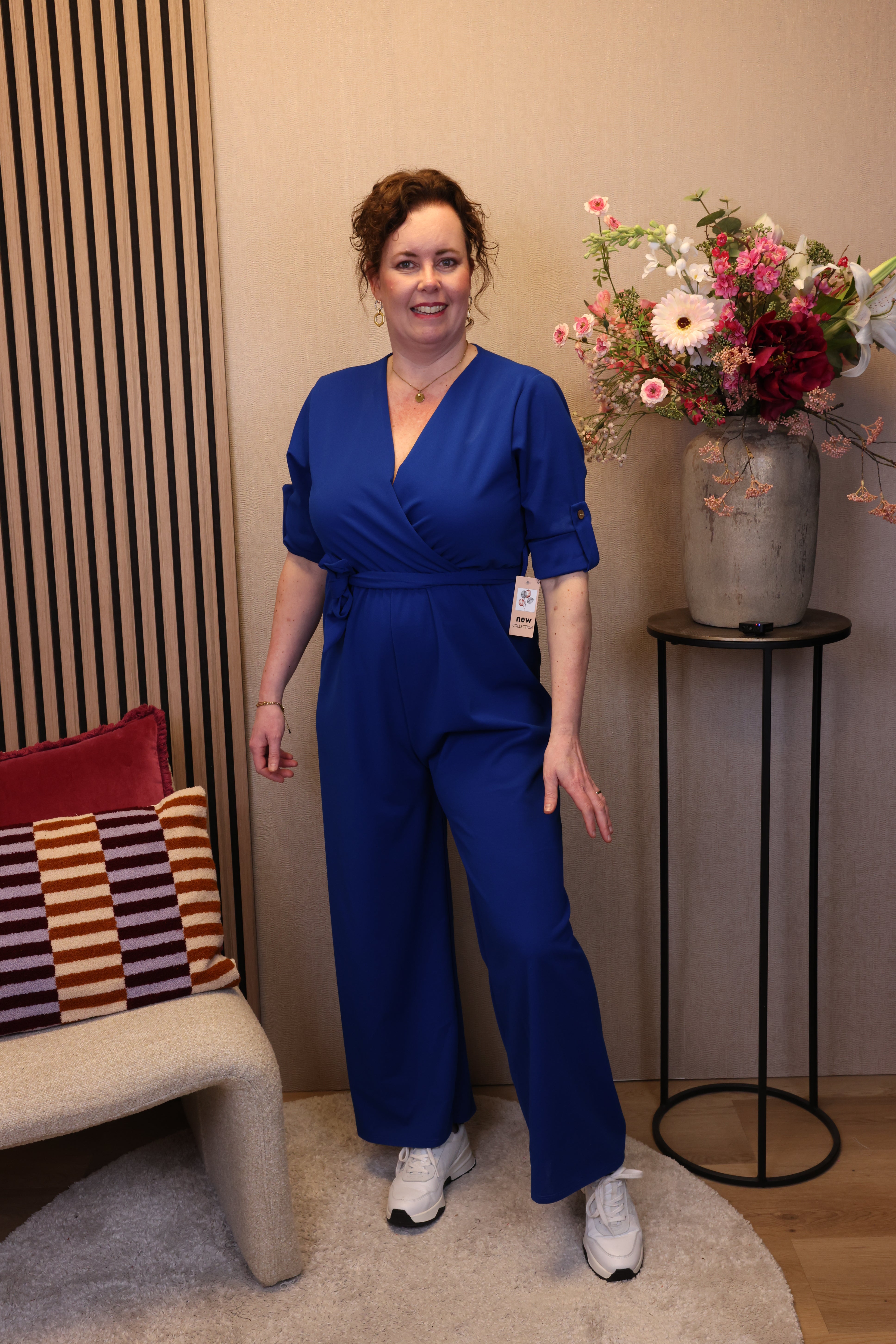 Nina | Jumpsuit kobalt