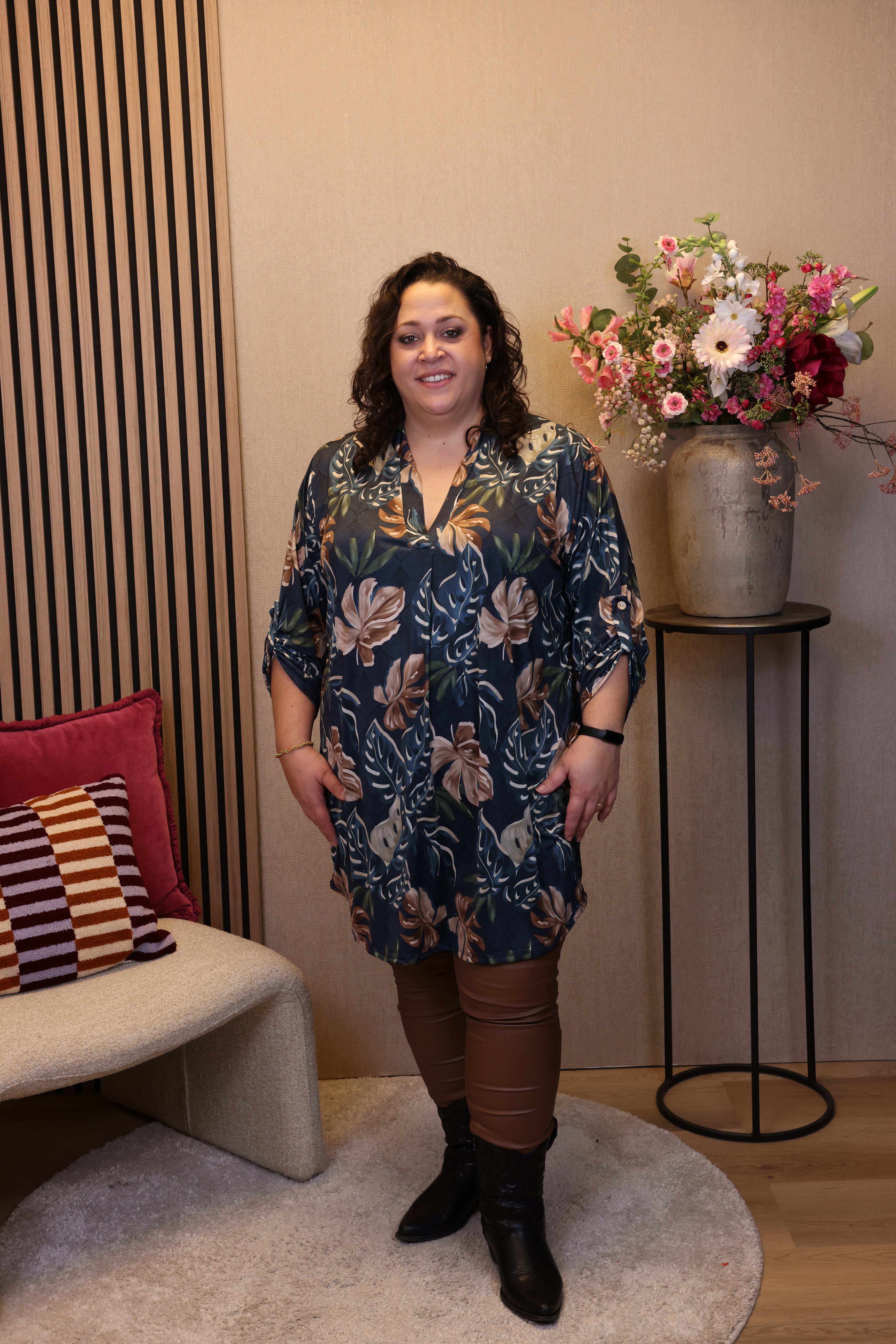 Marian | Tuniek blauw